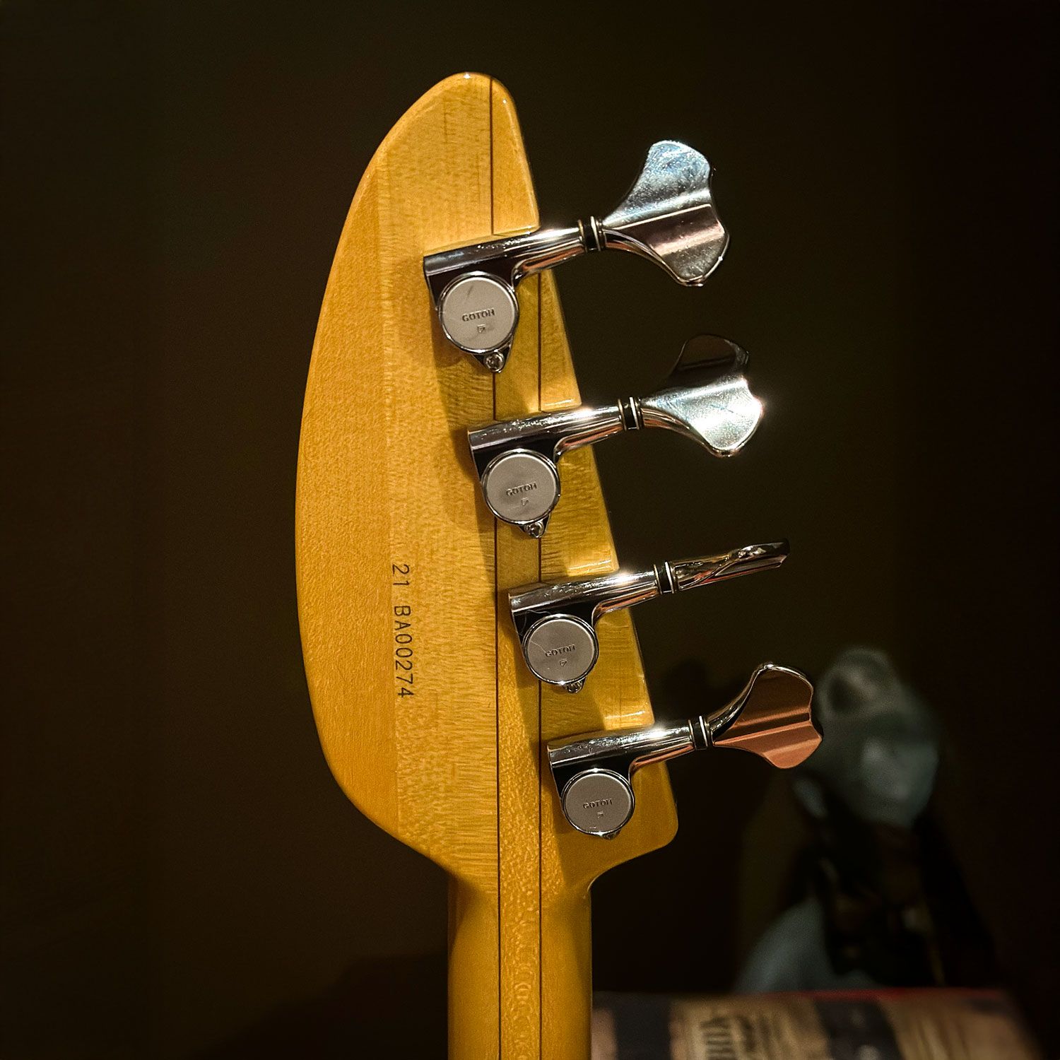 2021 Vox Japan VBW-3500 headstock back