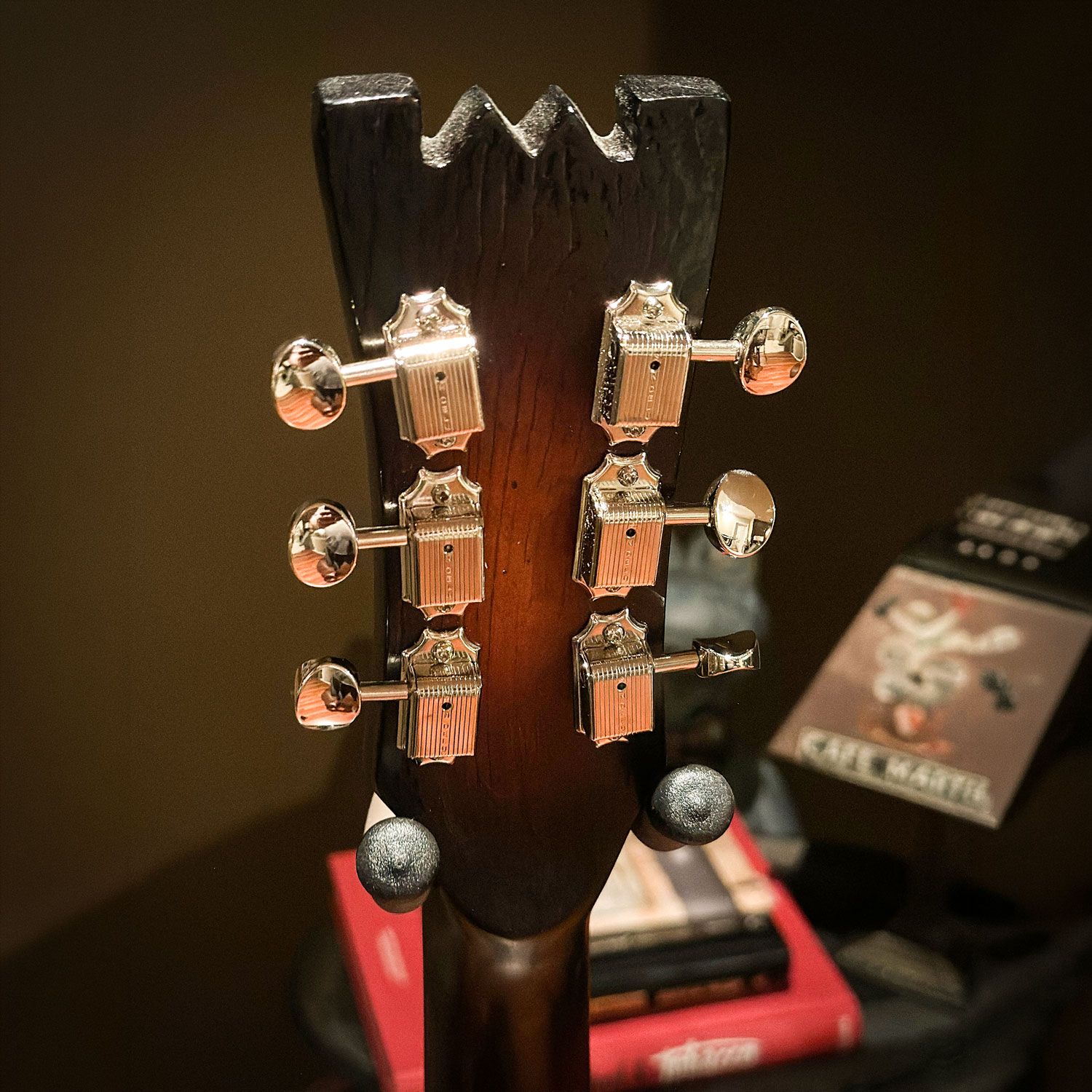 Mosrite Student headstock back