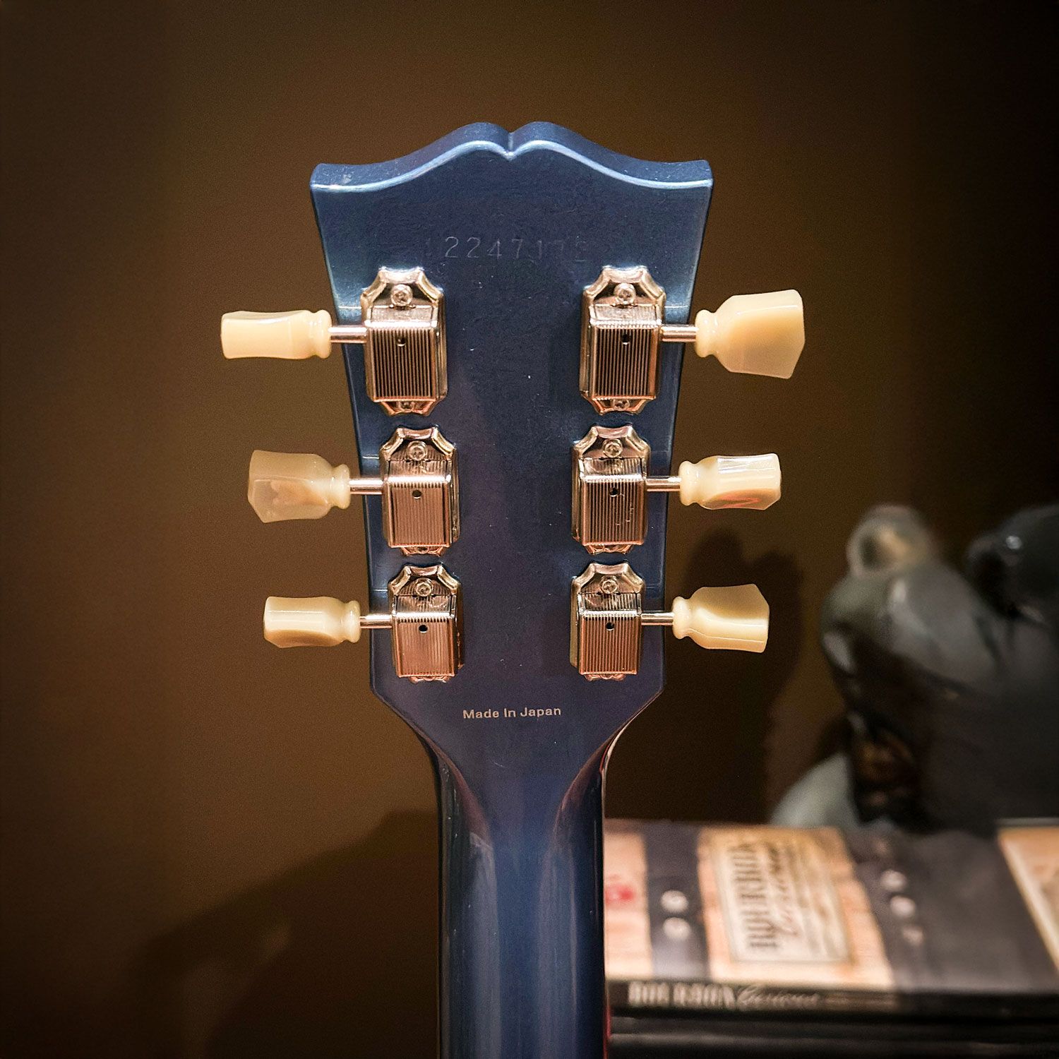 2022 Tokai SG model SG218 headstock back