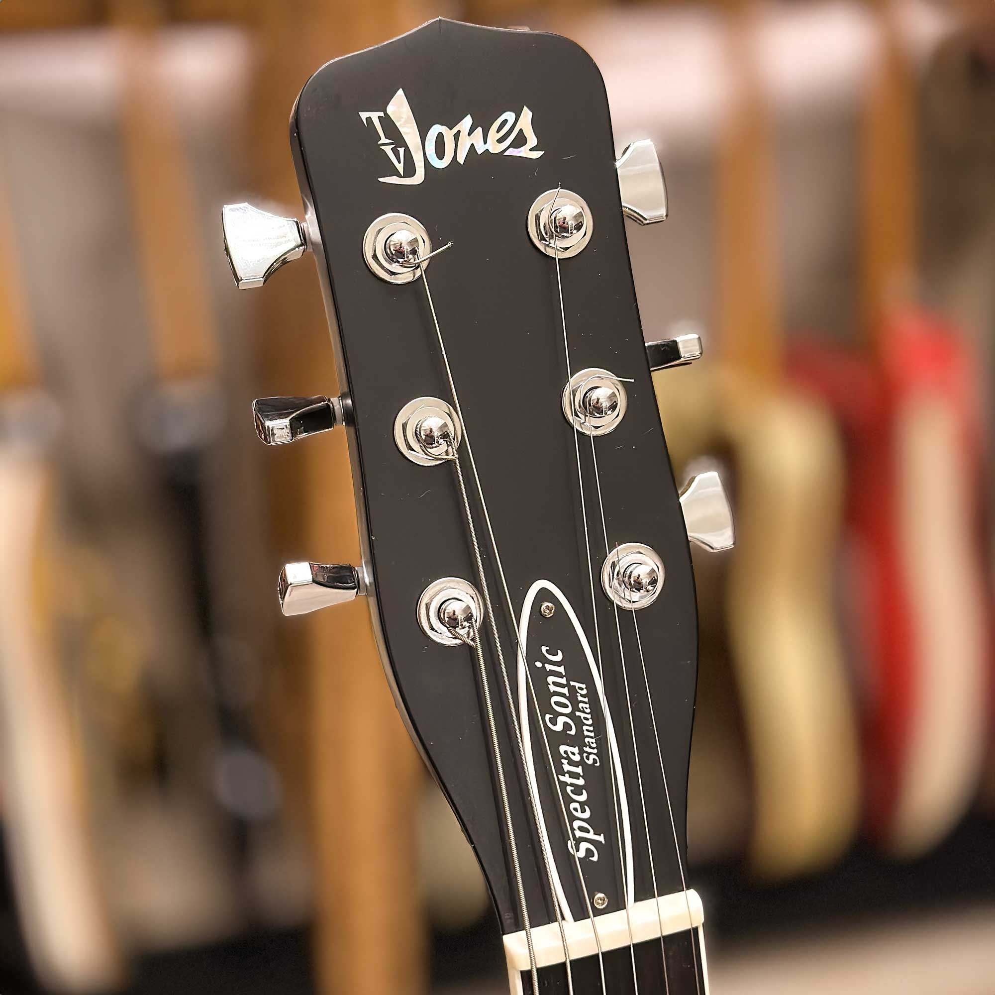 2002 TV Jones Spectra Sonic Standard headstock