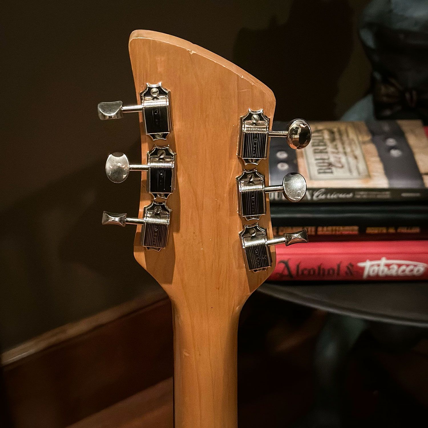 1957 Rickenbacker Combo 900 headstock back