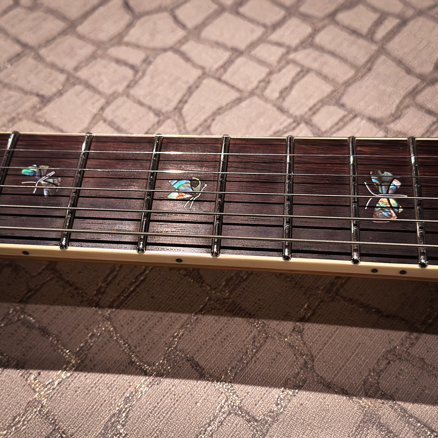 2013 Vox Japan Virage Butterfly Single Cut inlays