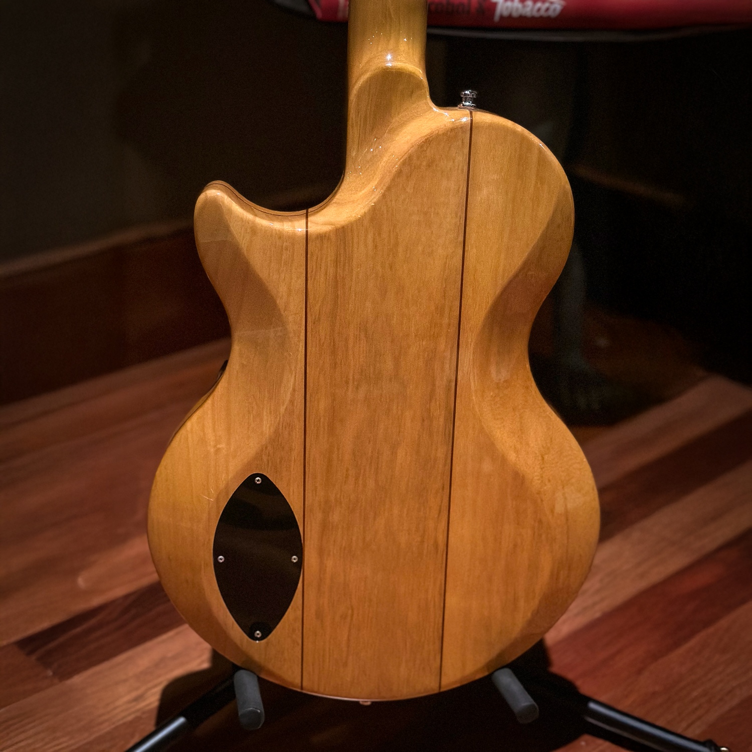 2013 Vox Japan Virage Butterfly Single Cut body back