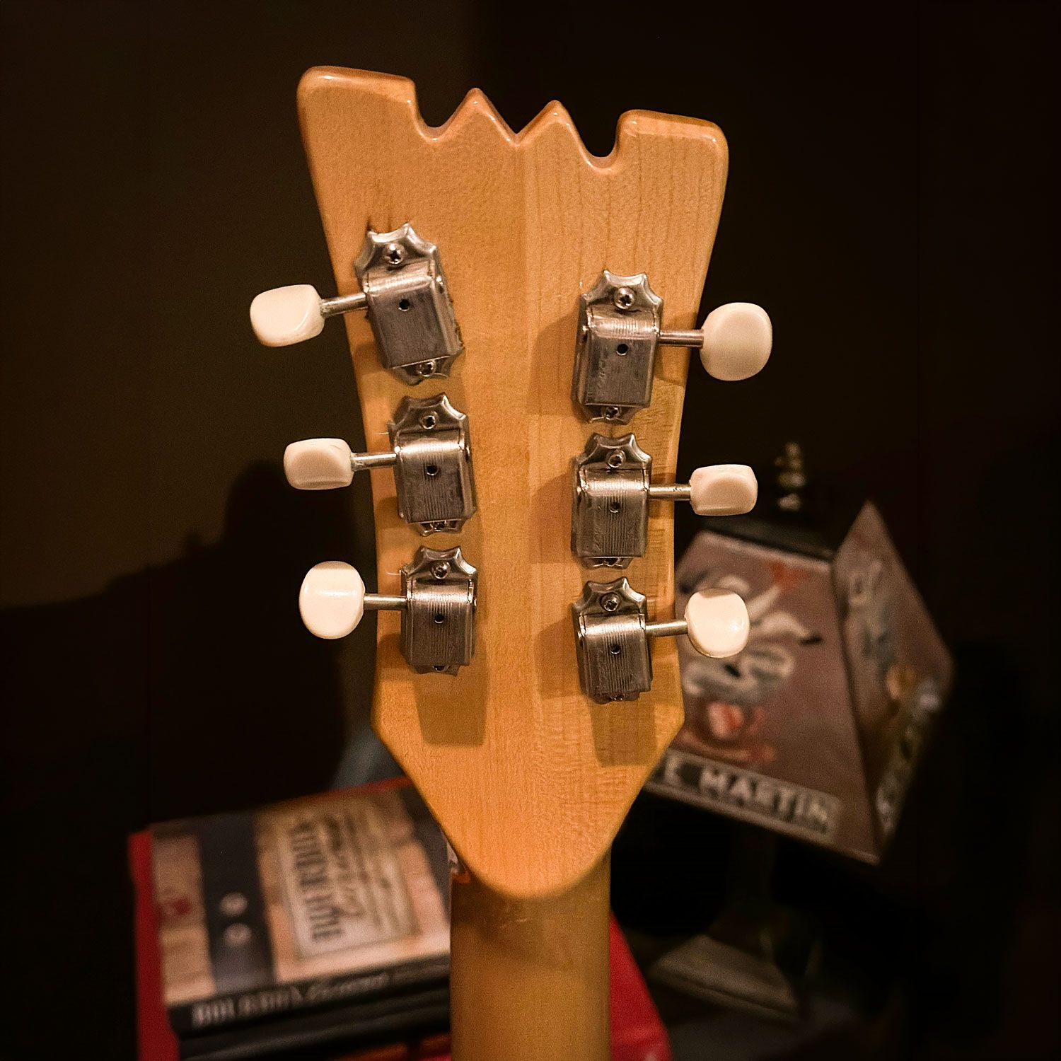1968 Mosrite Combo headstock back