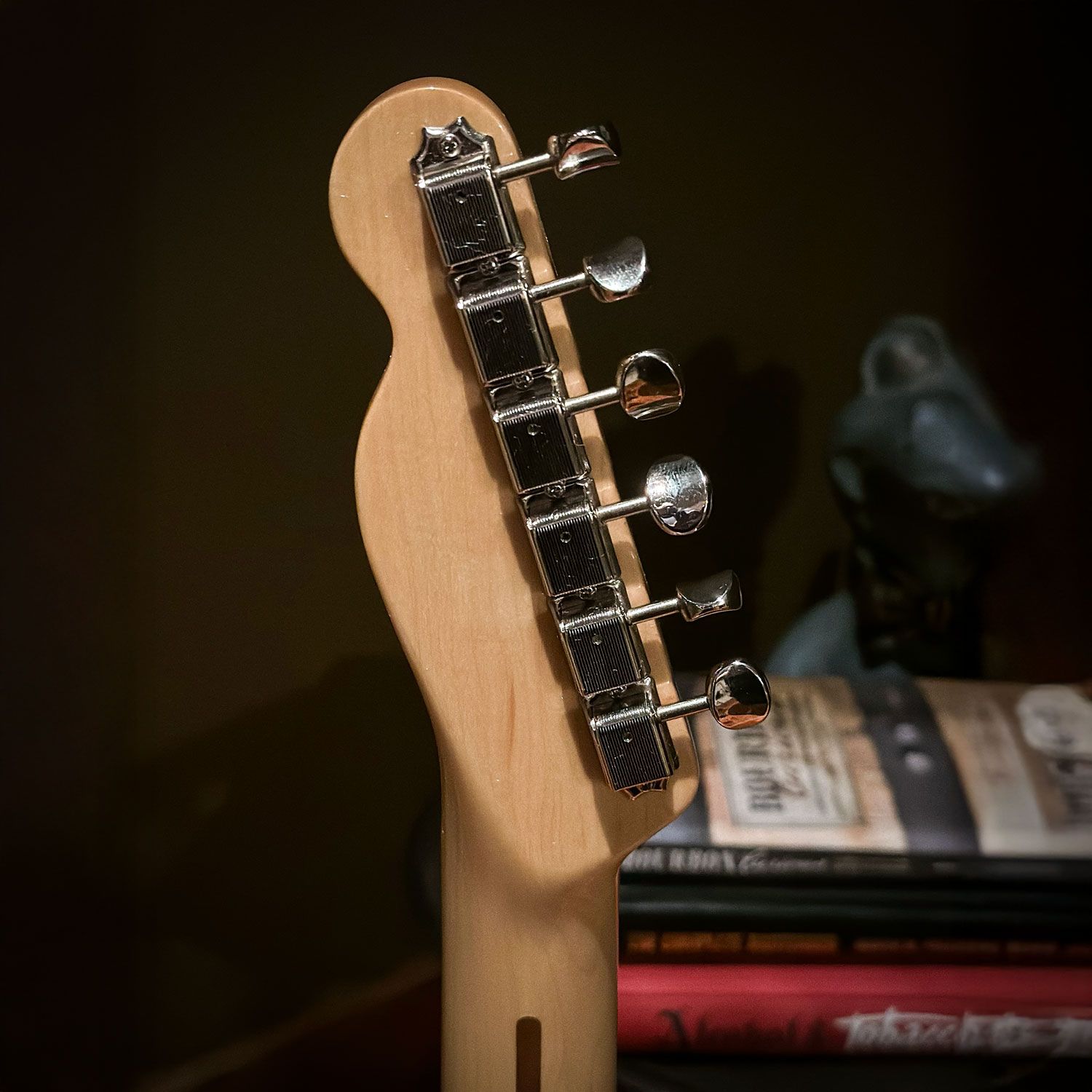 2008 Fender Japan Telecaster, Pink Paisley headstock back
