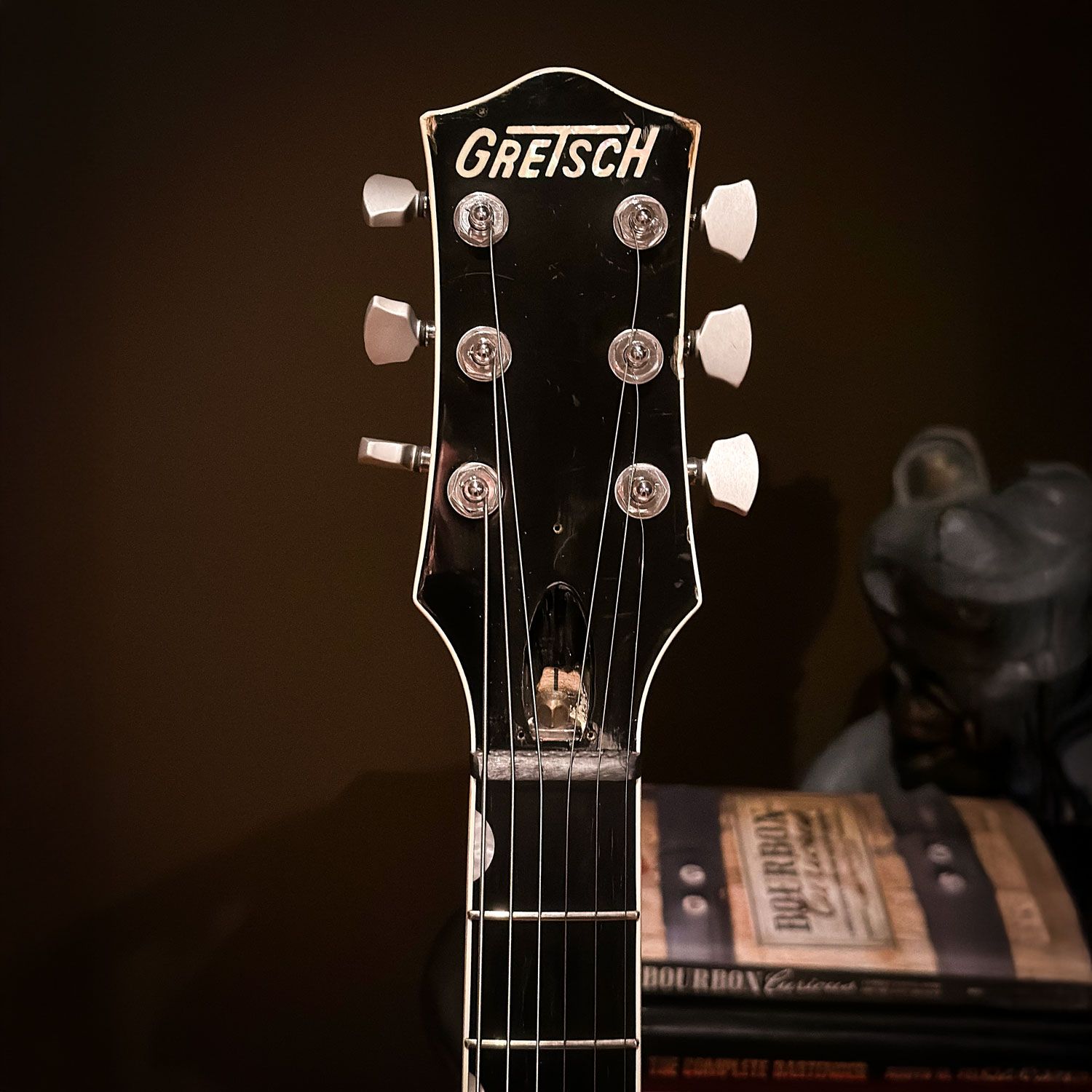 2001 Gretsch Japan Elliot Easton 6128EE headstock