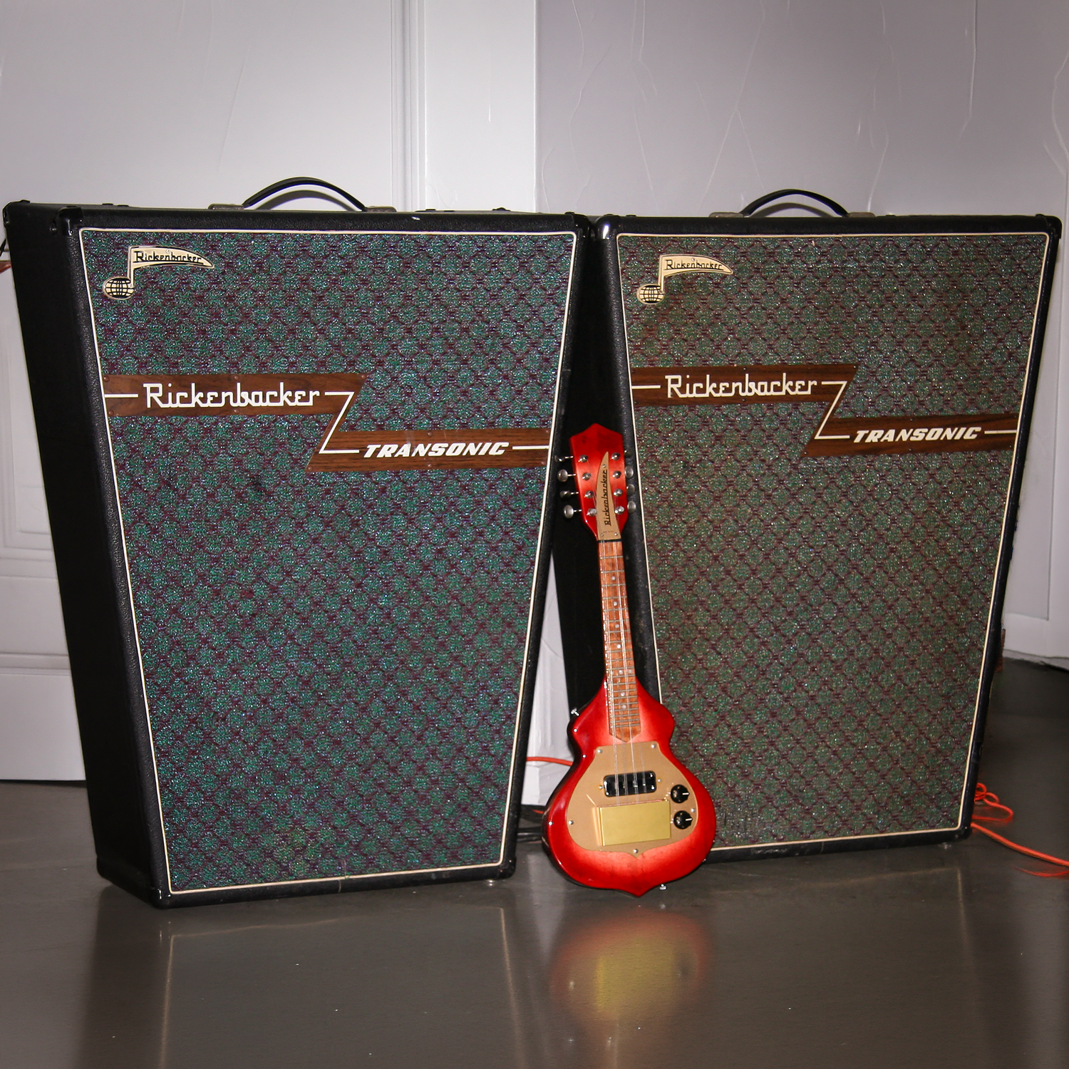 1997 Rickenbacker 5002V58 and Amps