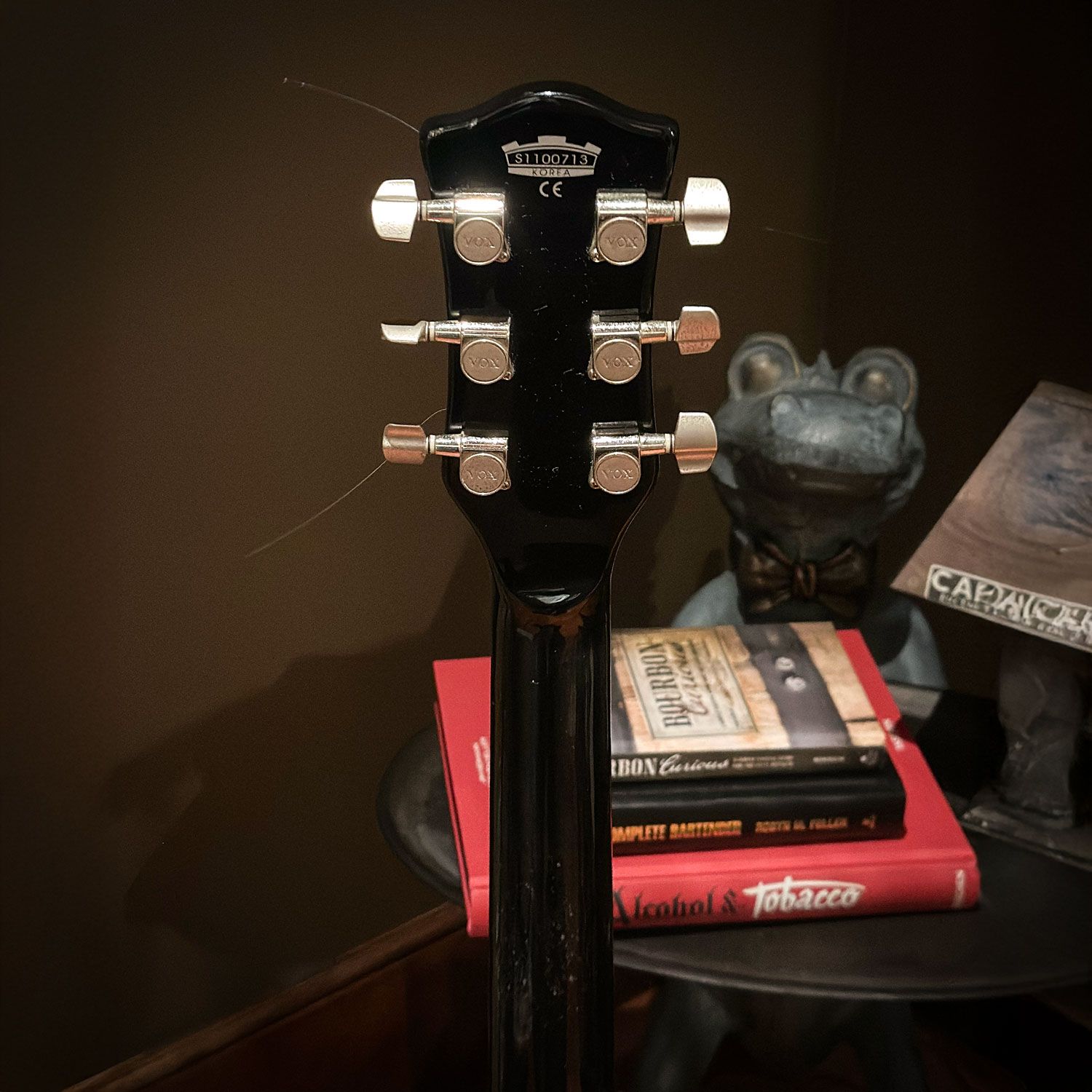 2011 Vox Korea SSC-55 headstock back