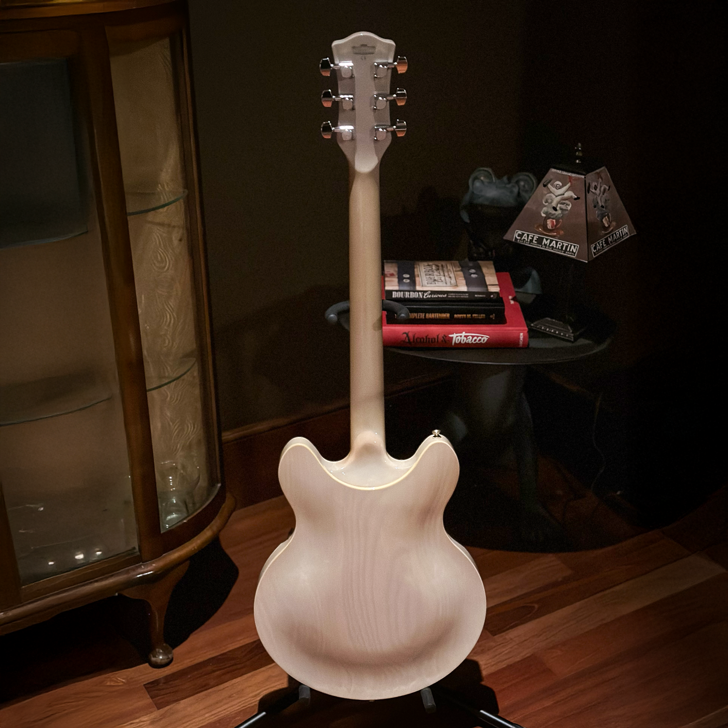 2008 Vox Japan Virage I Double Cut, Ash Blonde back