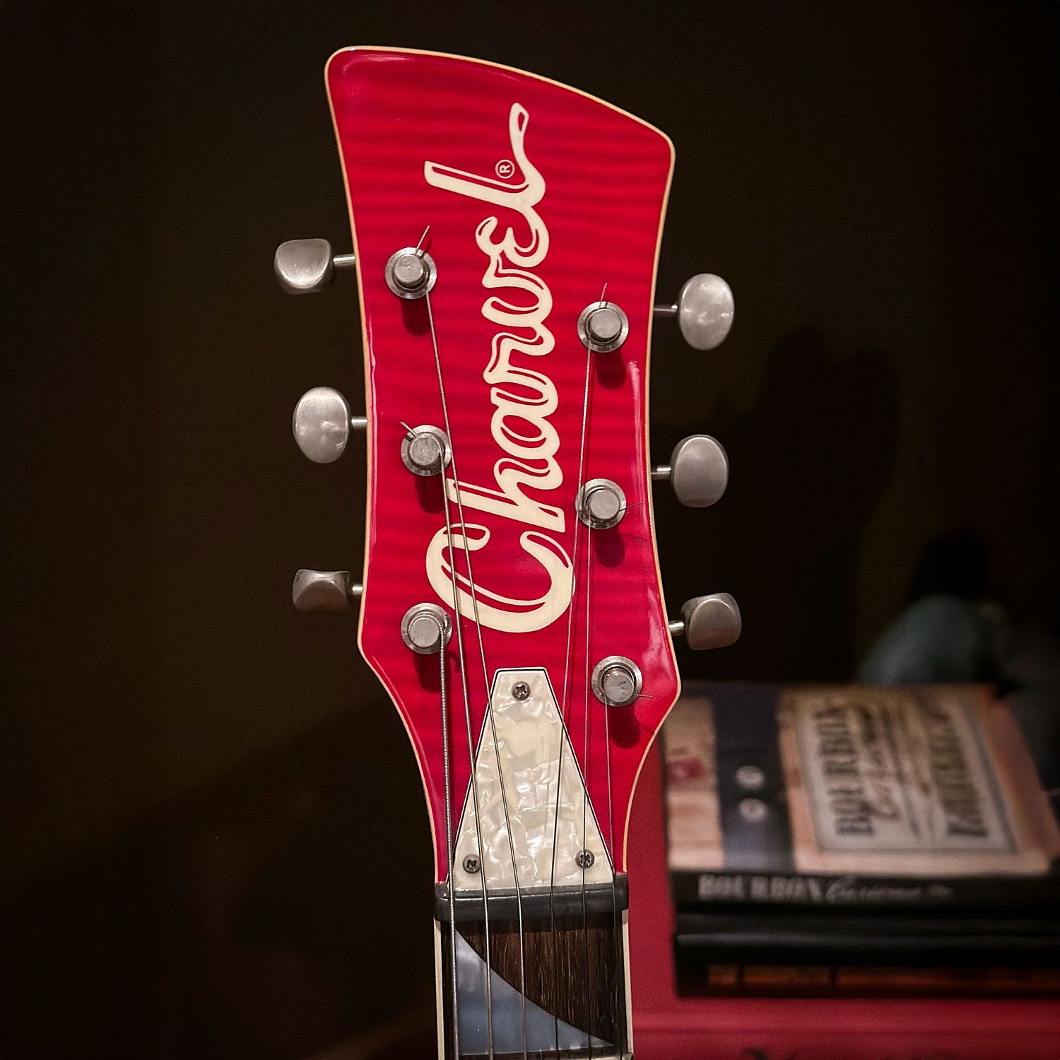 1994 Charvel Surfcaster headstock