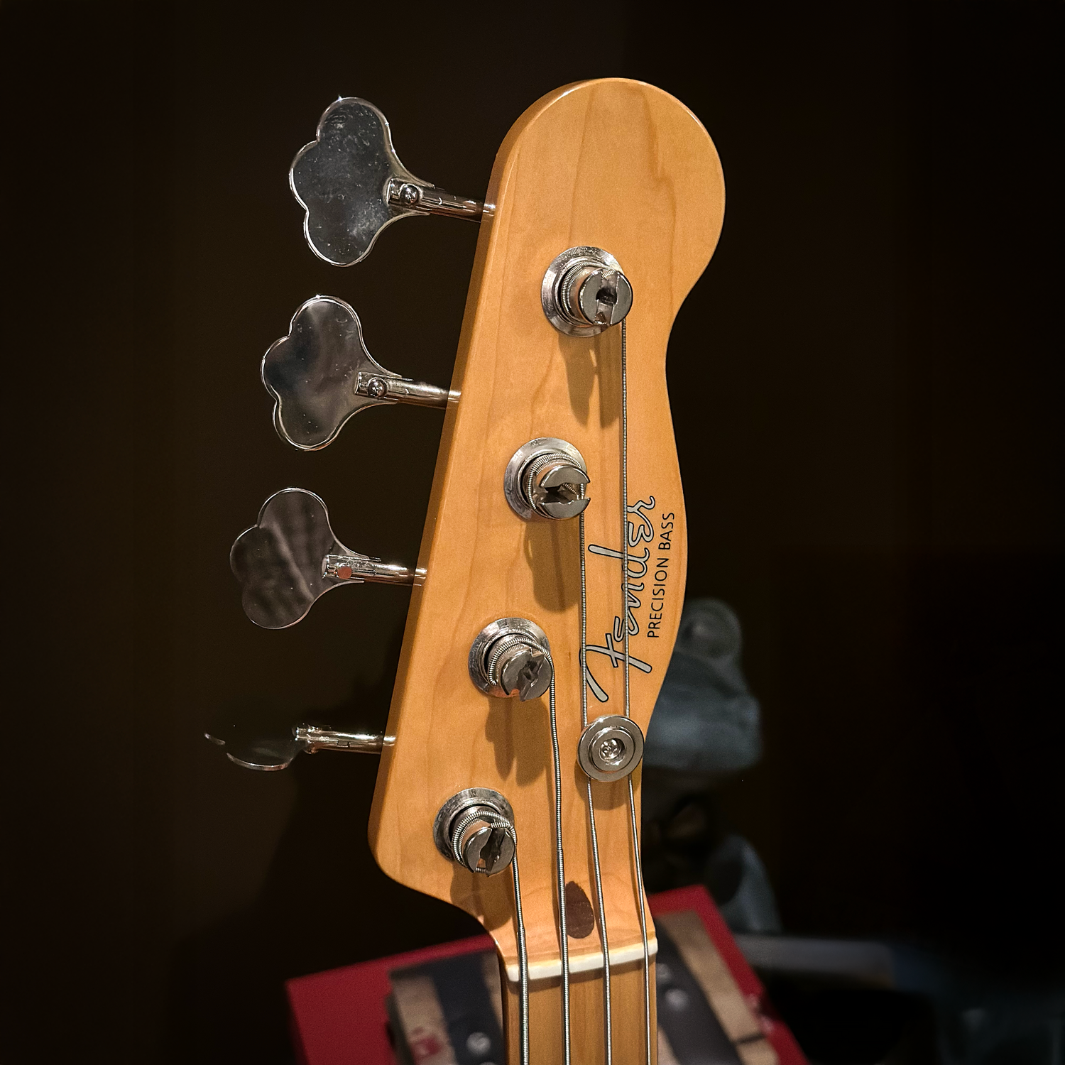 2001 Fender Japan Precision Bass headstock