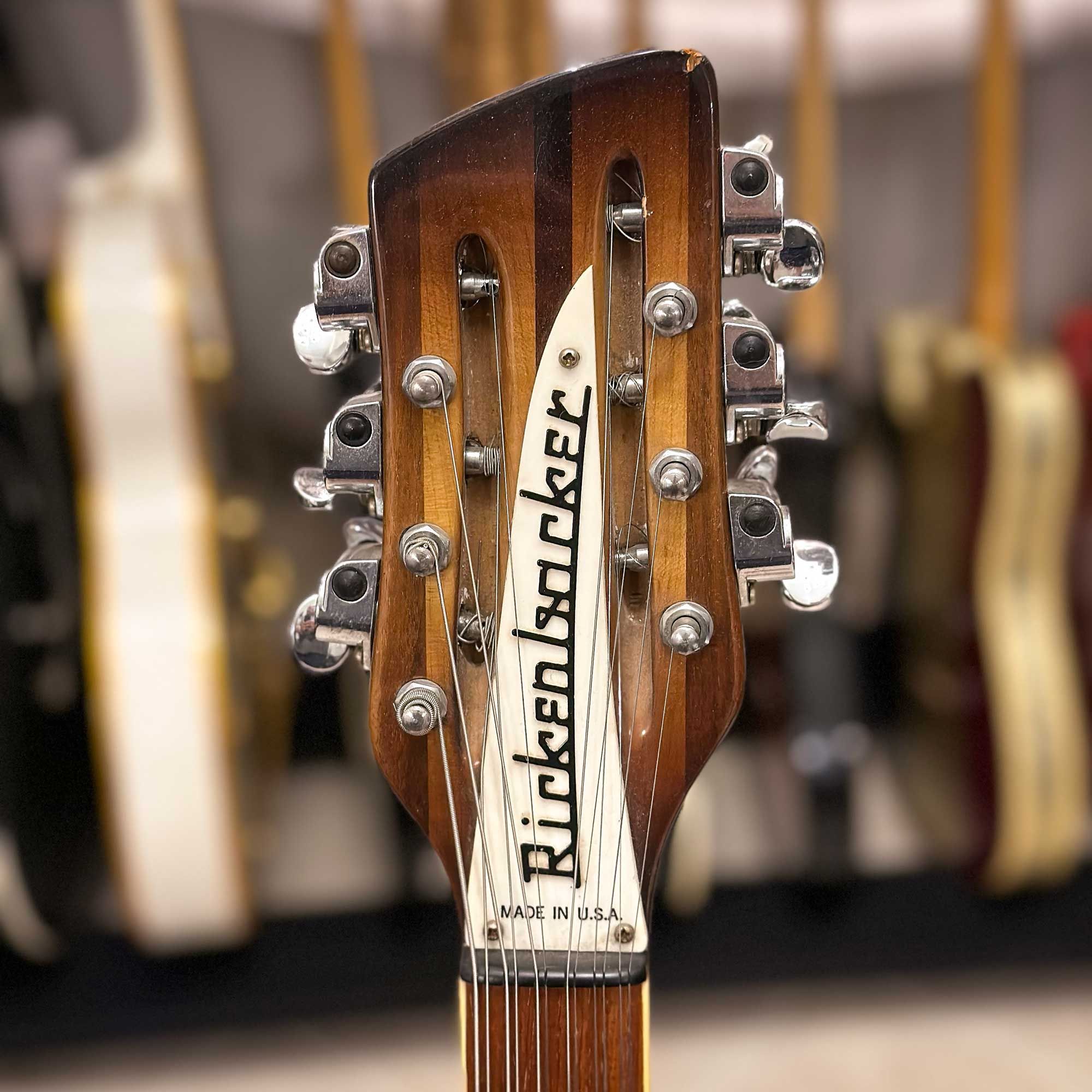 1984 Rickenbacker 370/12 WB headstock