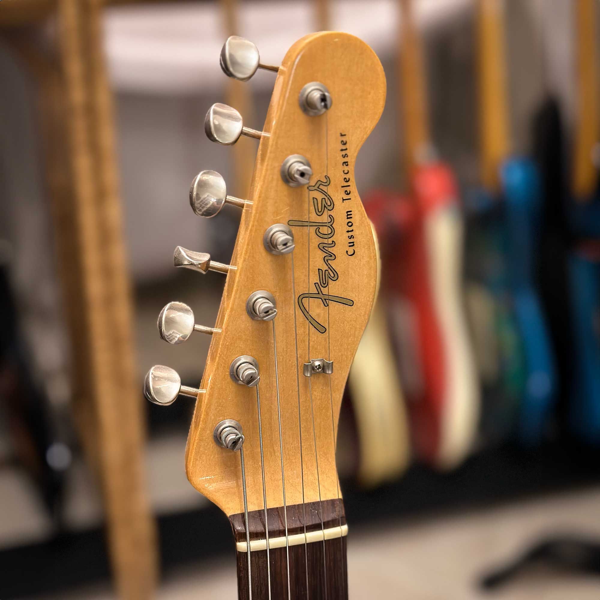 2002 Fender '62 Custom Telecaster, USA Vintage Series headstock