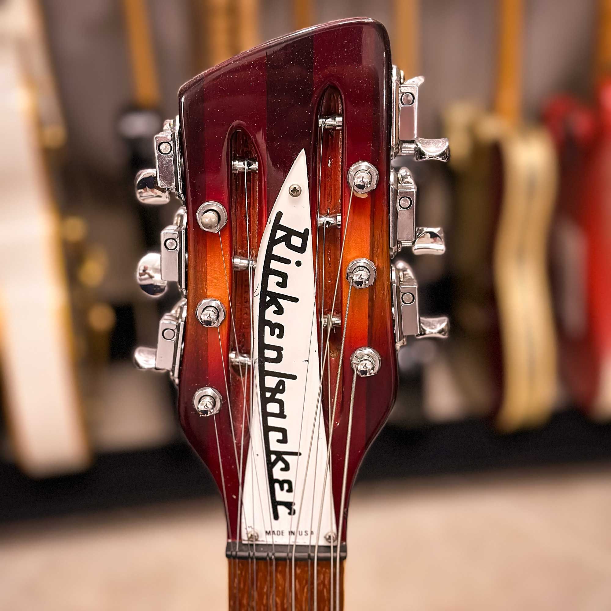 1989 Rickenbacker 370/12 SPC LH headstock