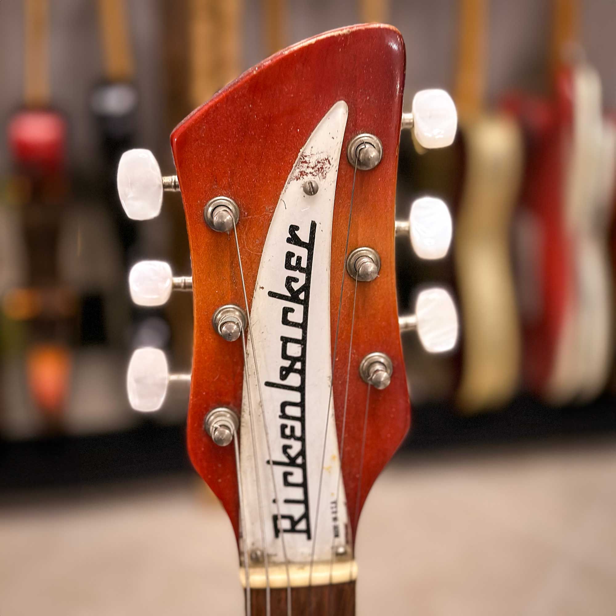 1965 Rickenbacker 460 headstock