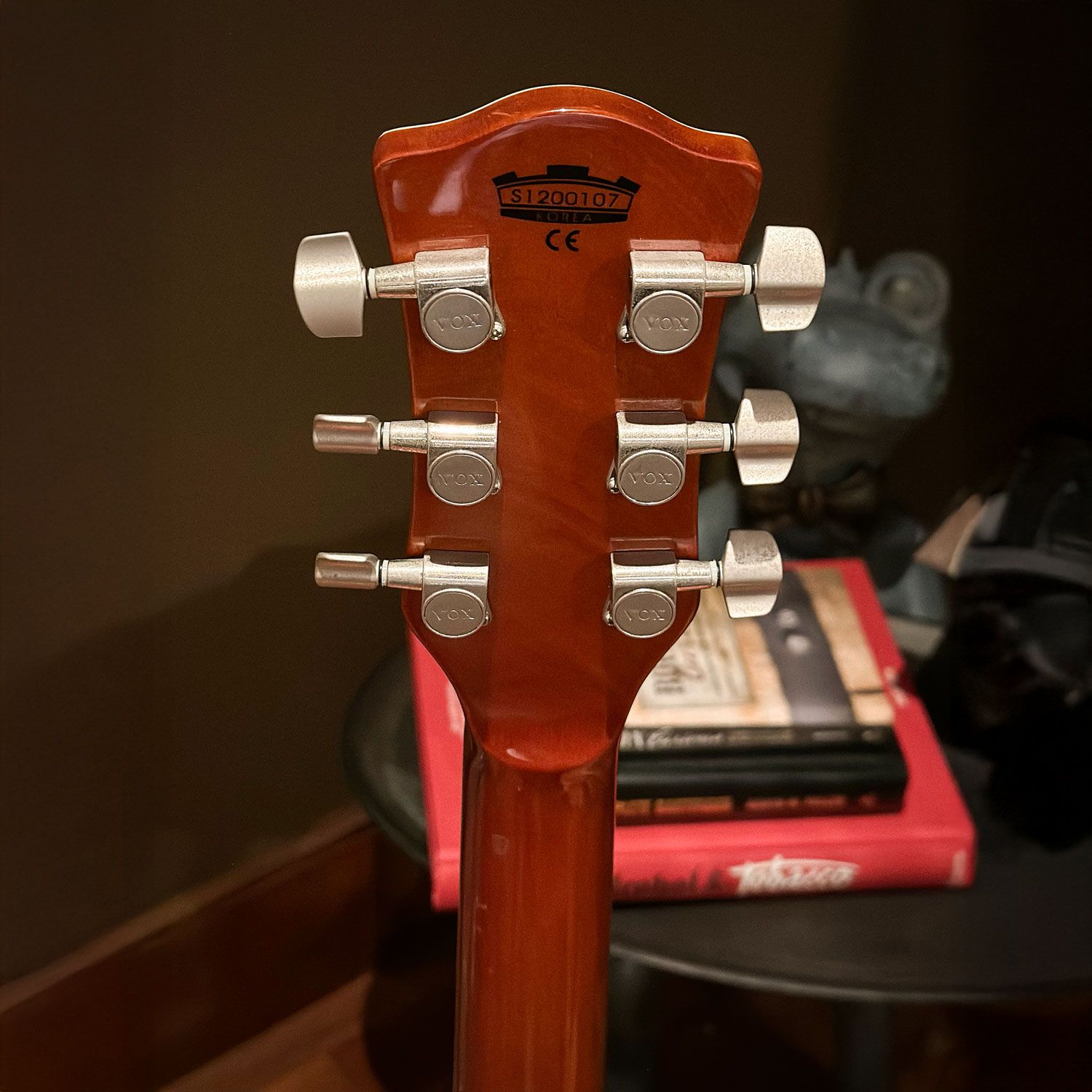 2012 Vox Korea HDC-77 headstock back