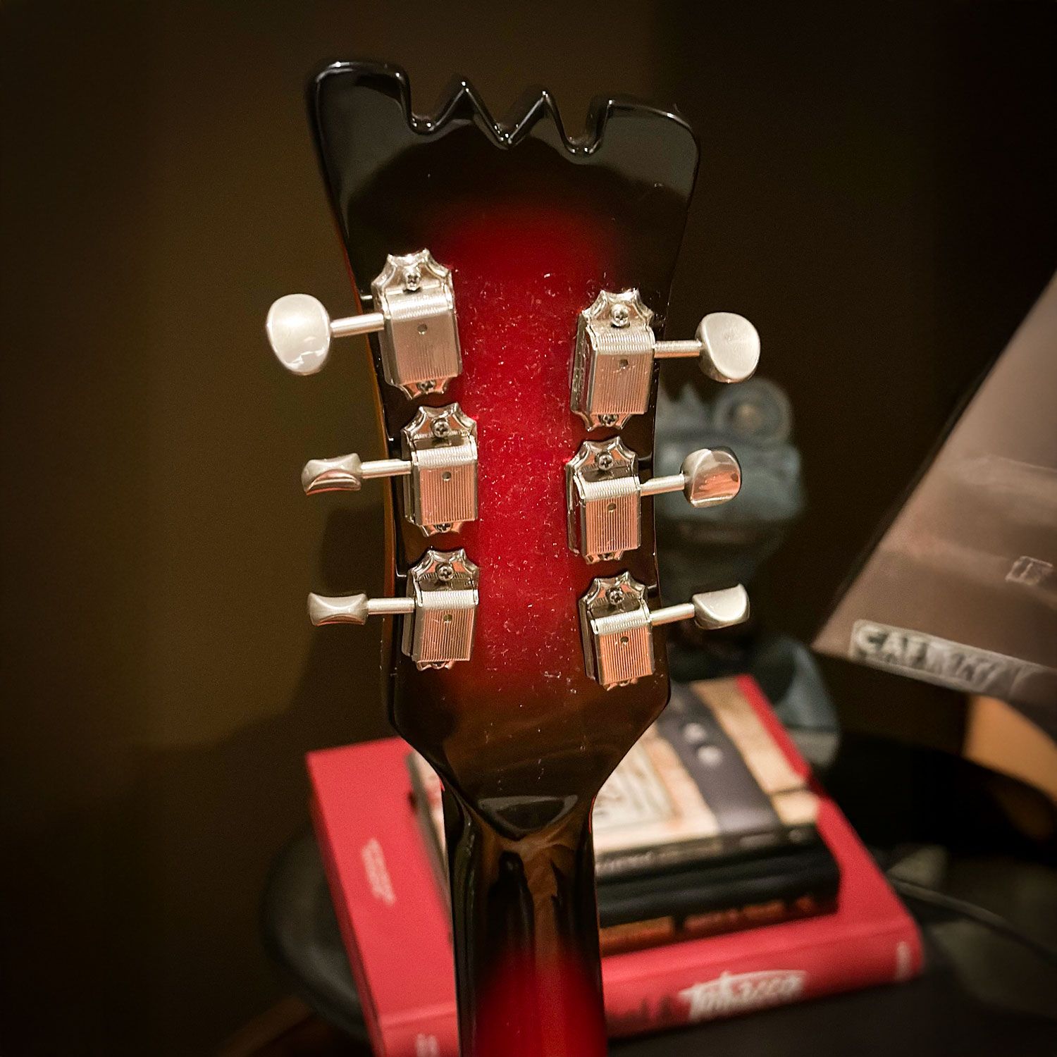 2012 Mosrite Mark I - Super Real Grade 1963 headstock back