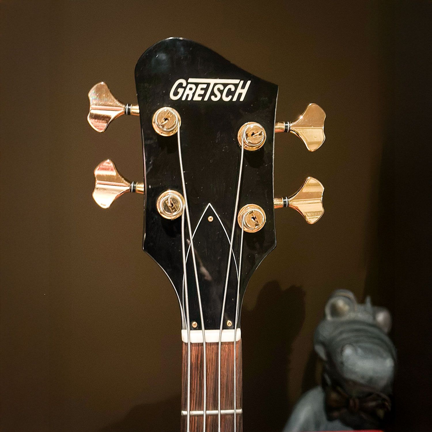 1998 Gretsch Japan 6072-68 Bass headstock