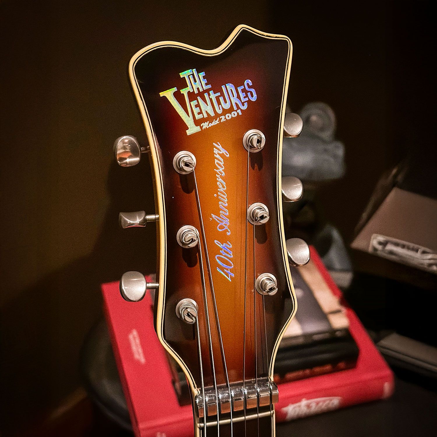 2000 Aria Pro II VM-2001 headstock