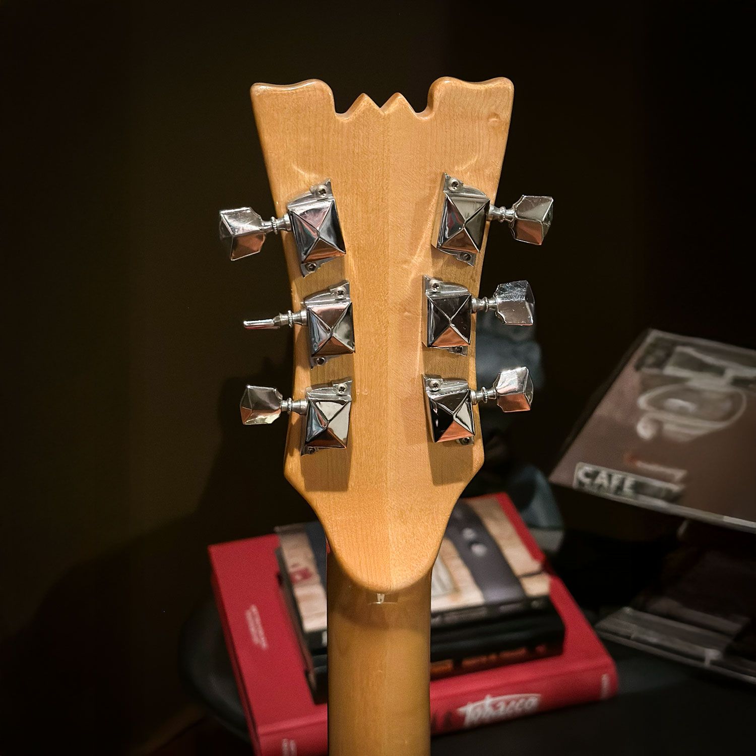 1968 Mosrite Serenade headstock back