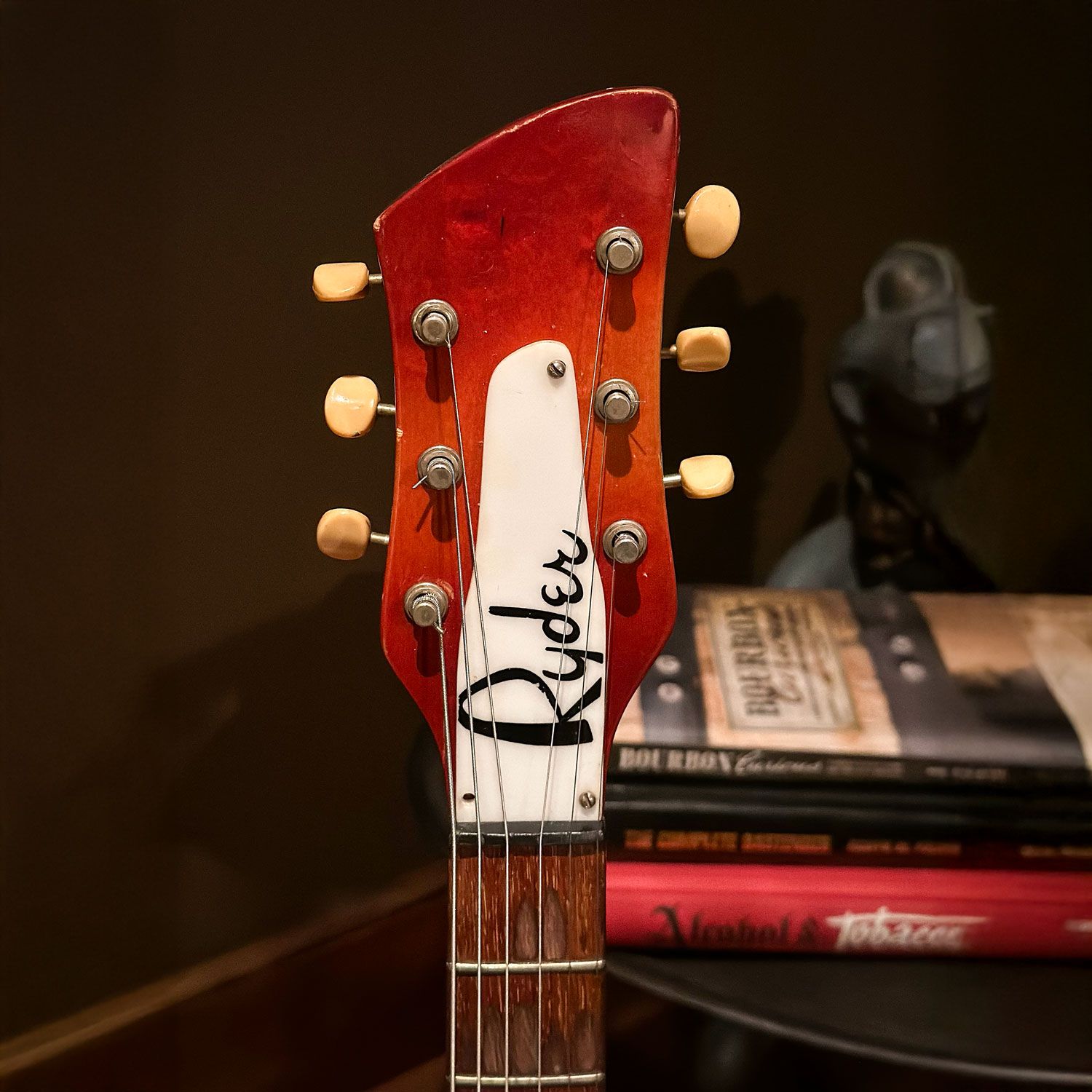 1965 Ryder ES-17 headstock