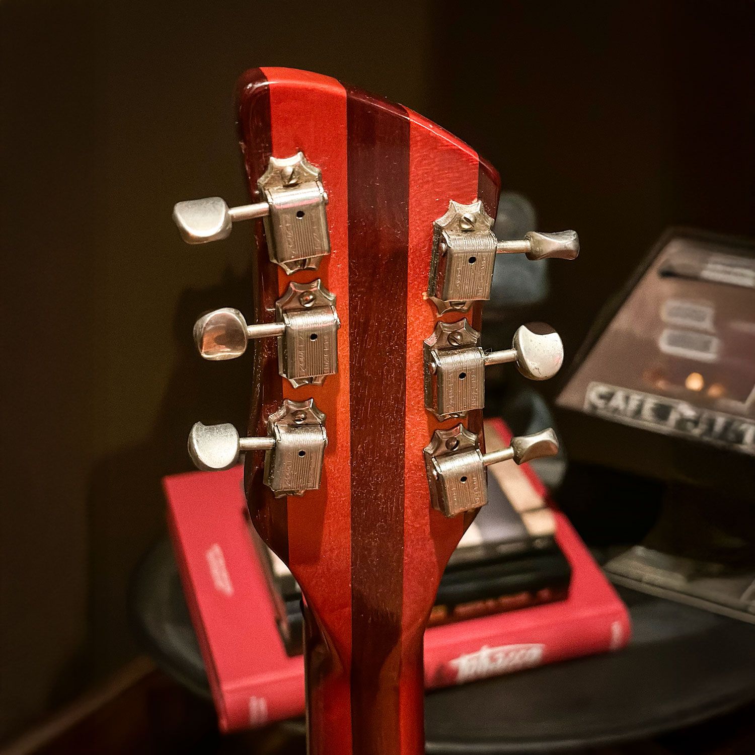 1973 Rickenbacker 330 headstock back