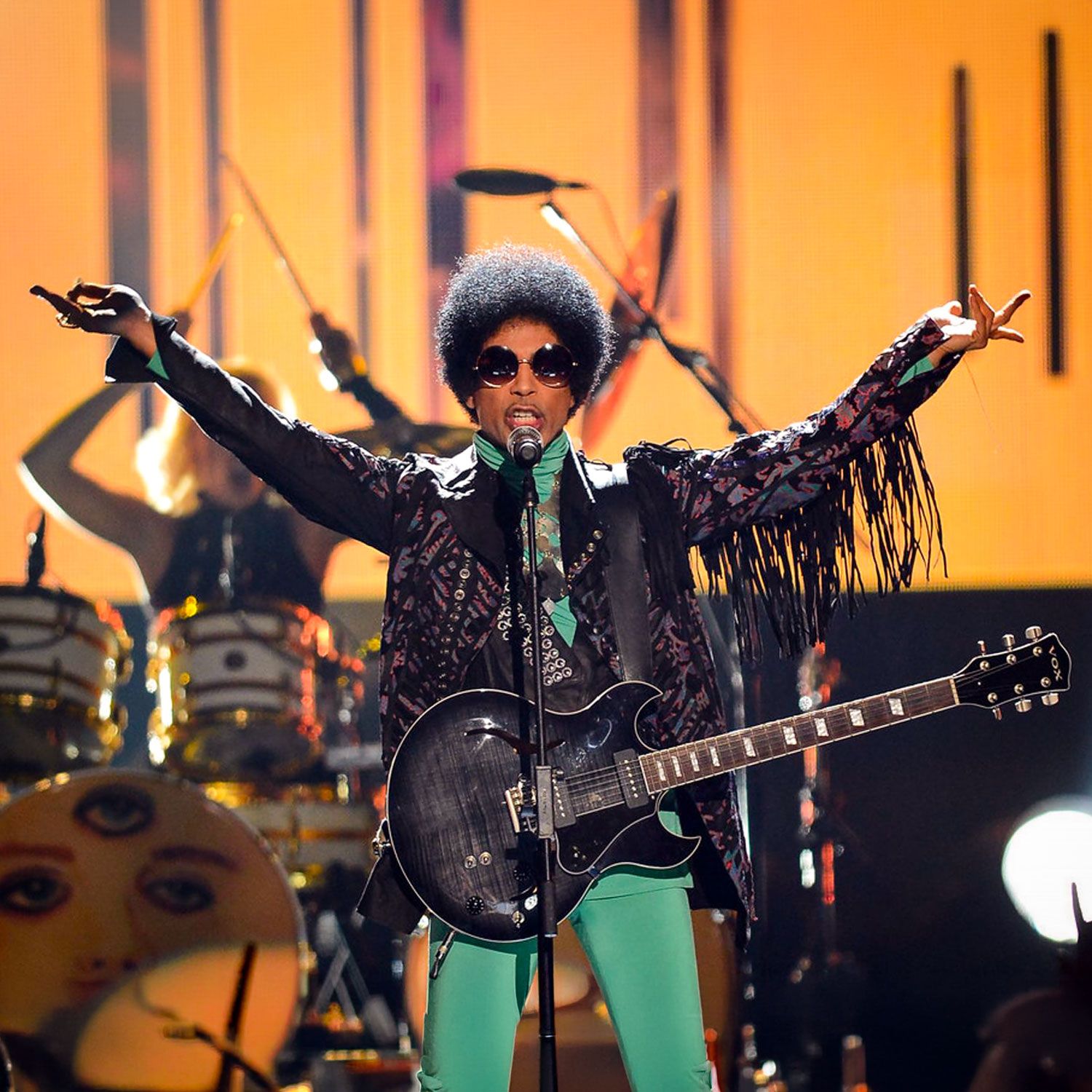 Prince and his Vox Korea HDC-77 