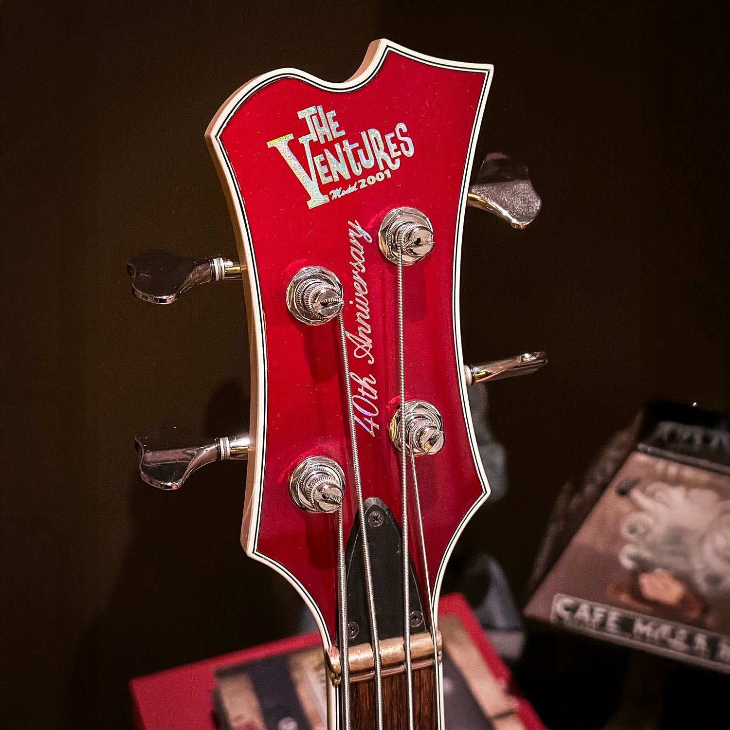 2000 Aria Pro II VMB-2001 headstock