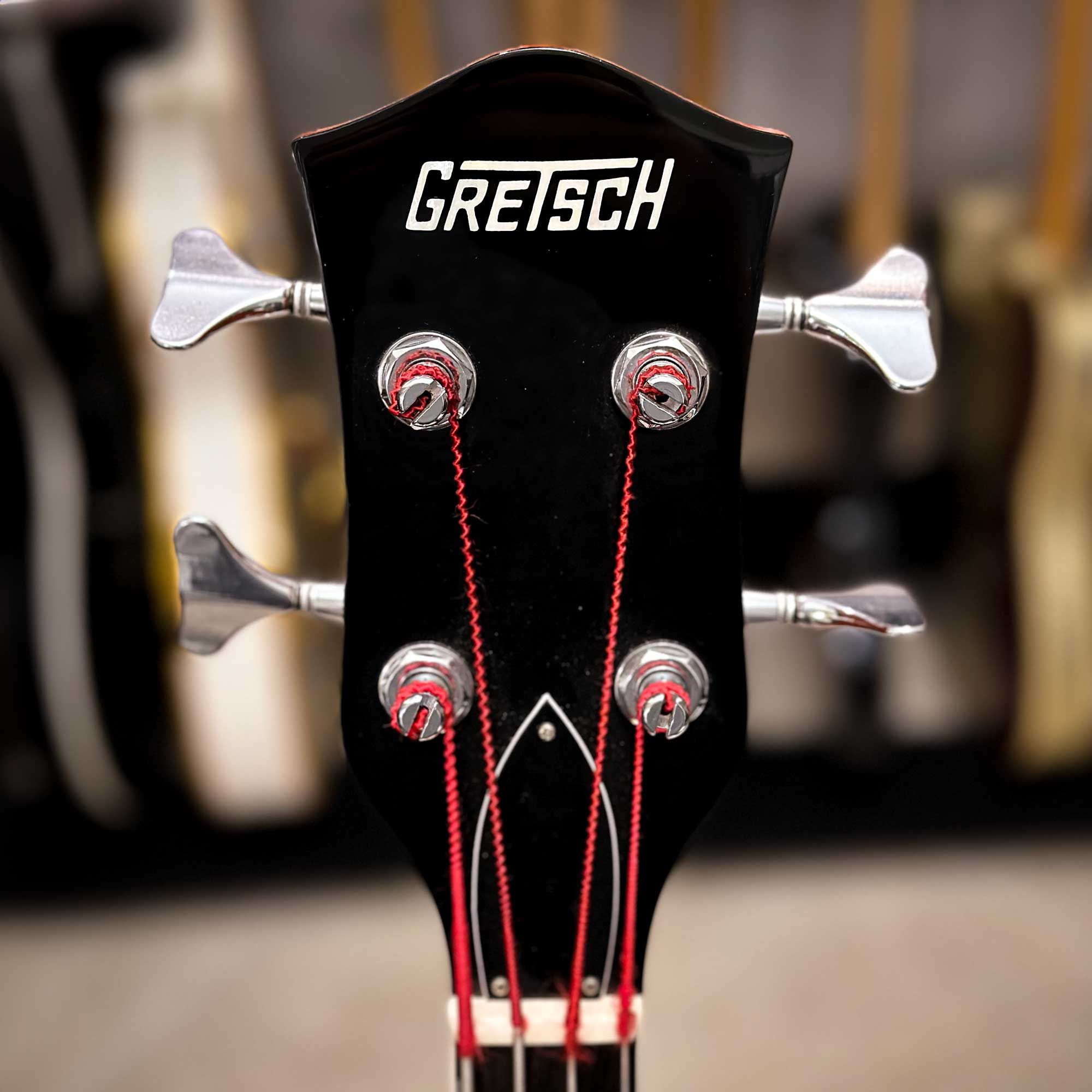 1998 Gretsch Japan 6119B Bass headstock