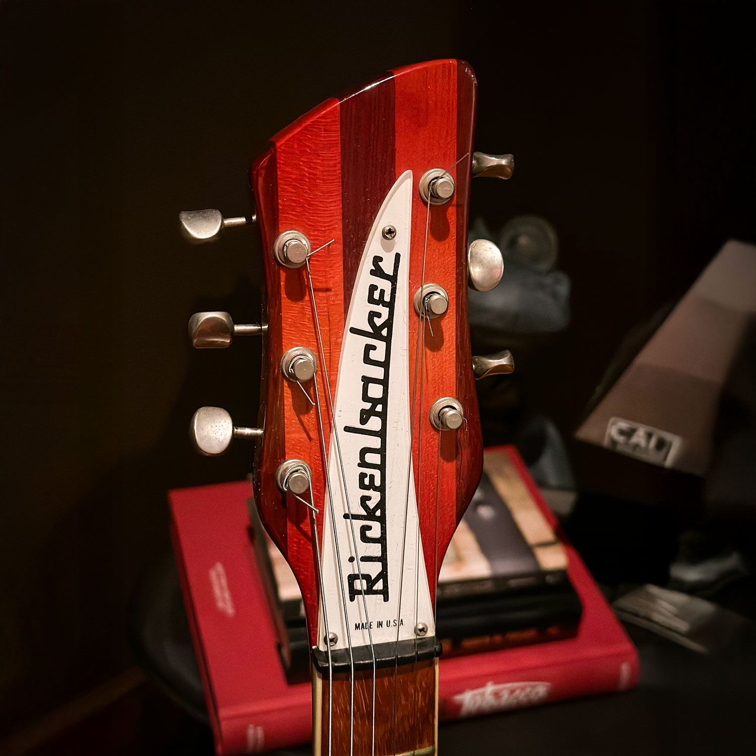 1973 Rickenbacker 330 headstock