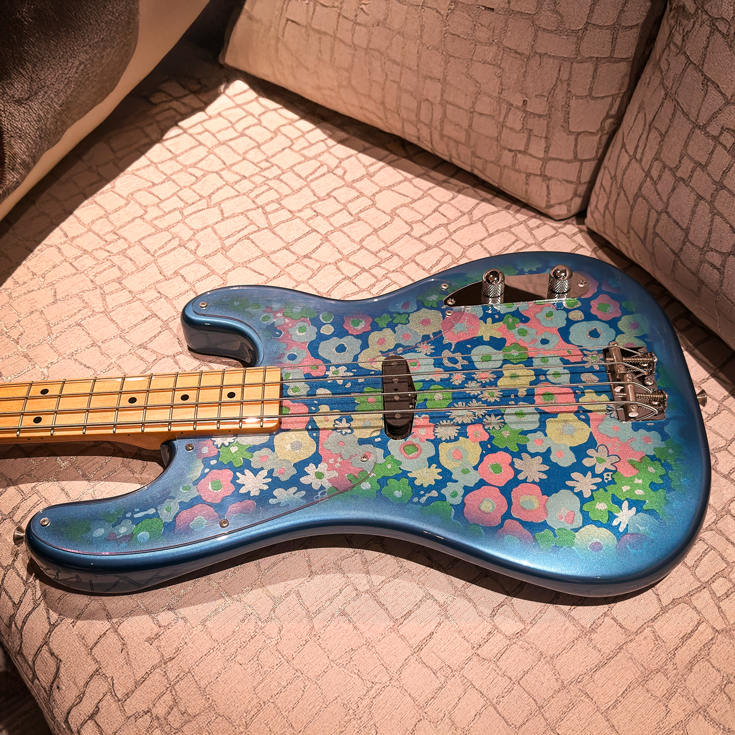 2001 Fender Japan Precision Bass side