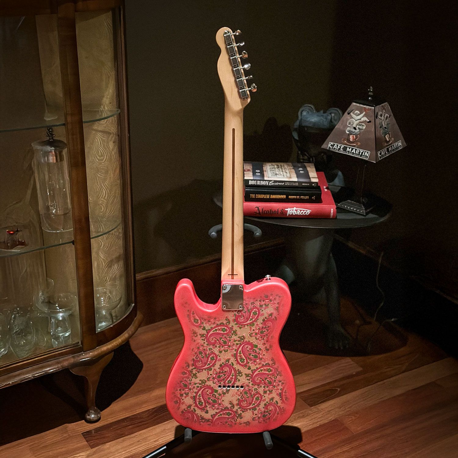 2008 Fender Japan Telecaster, Pink Paisley back