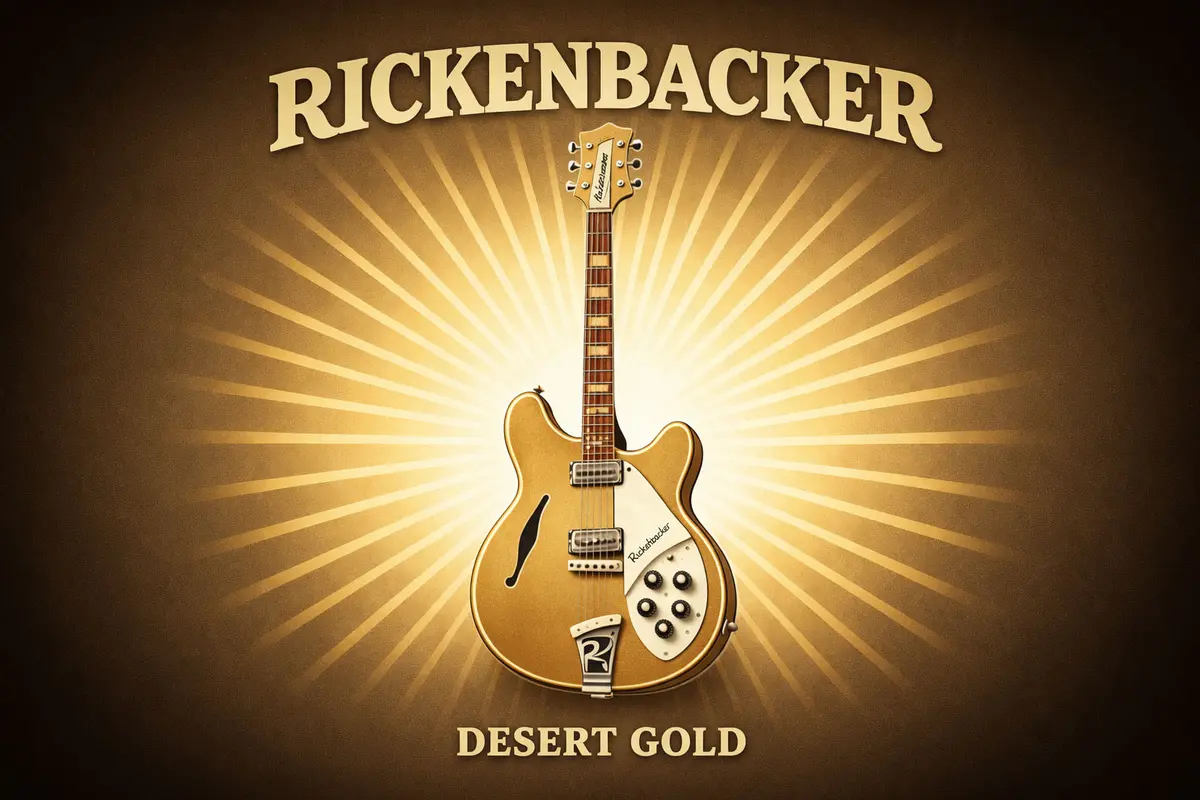 Rickenbacker Desert Gold