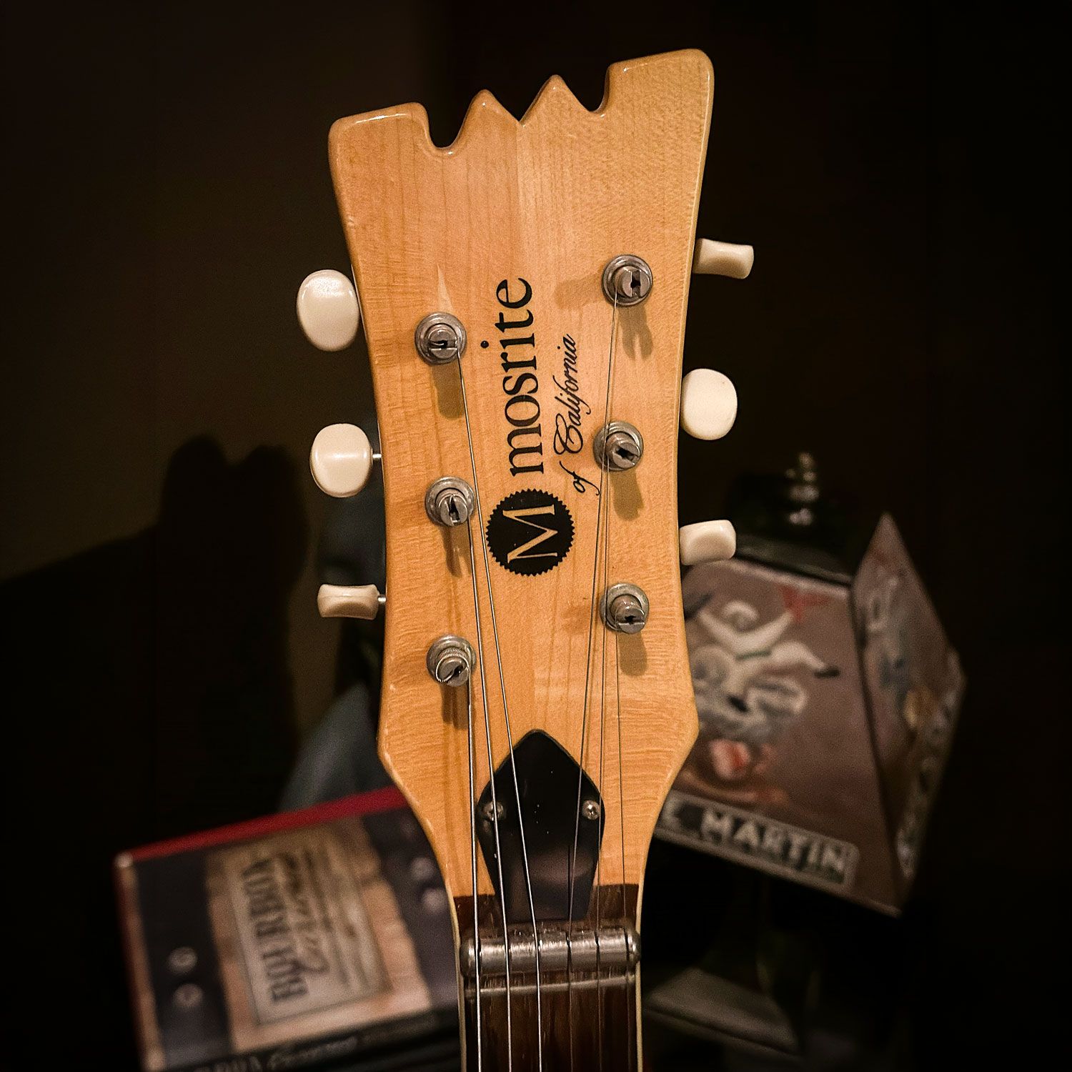 1968 Mosrite Combo headstock
