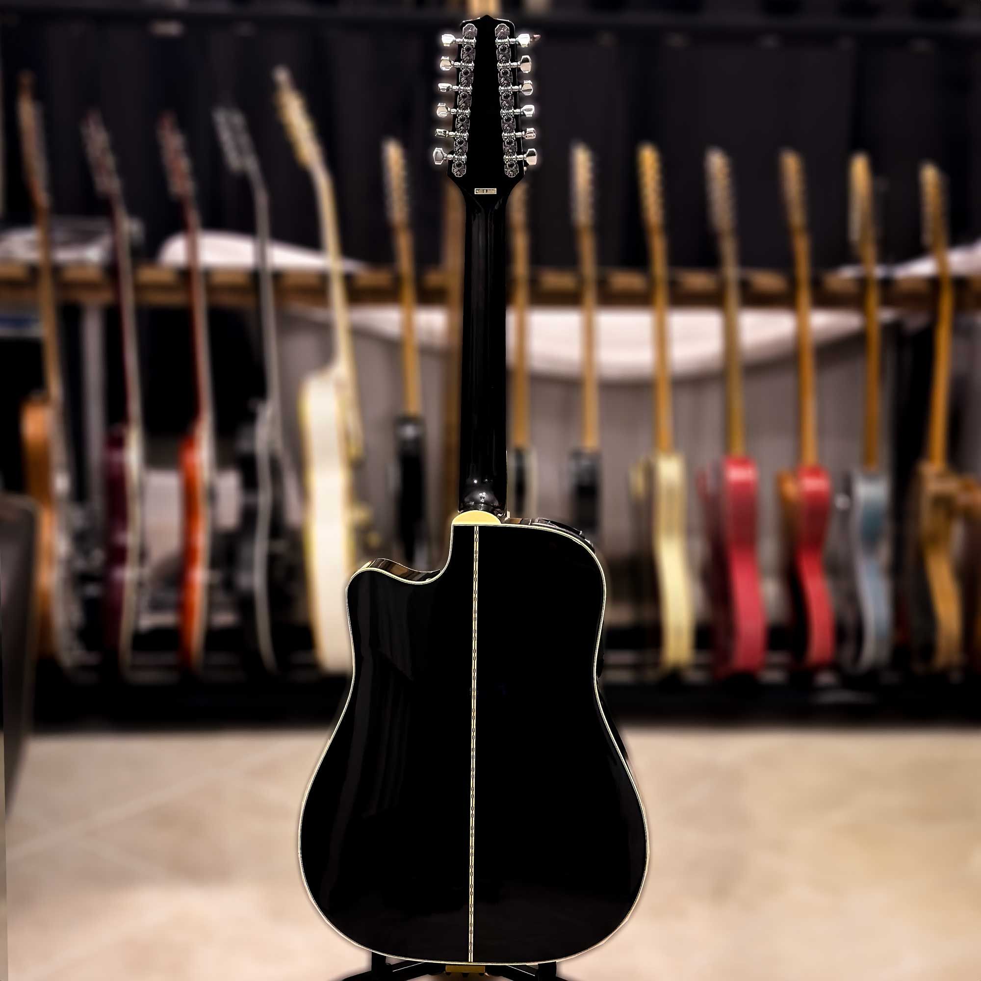 1990 Takamine EF381C back