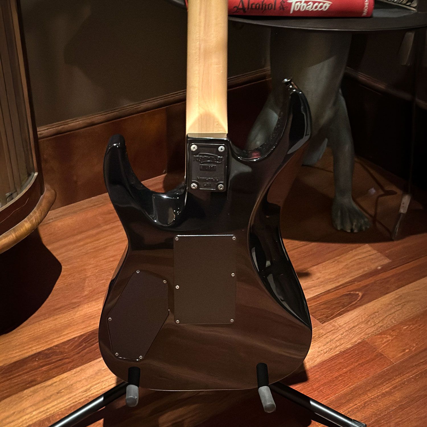 1989 Kramer ProAxe Deluxe body back