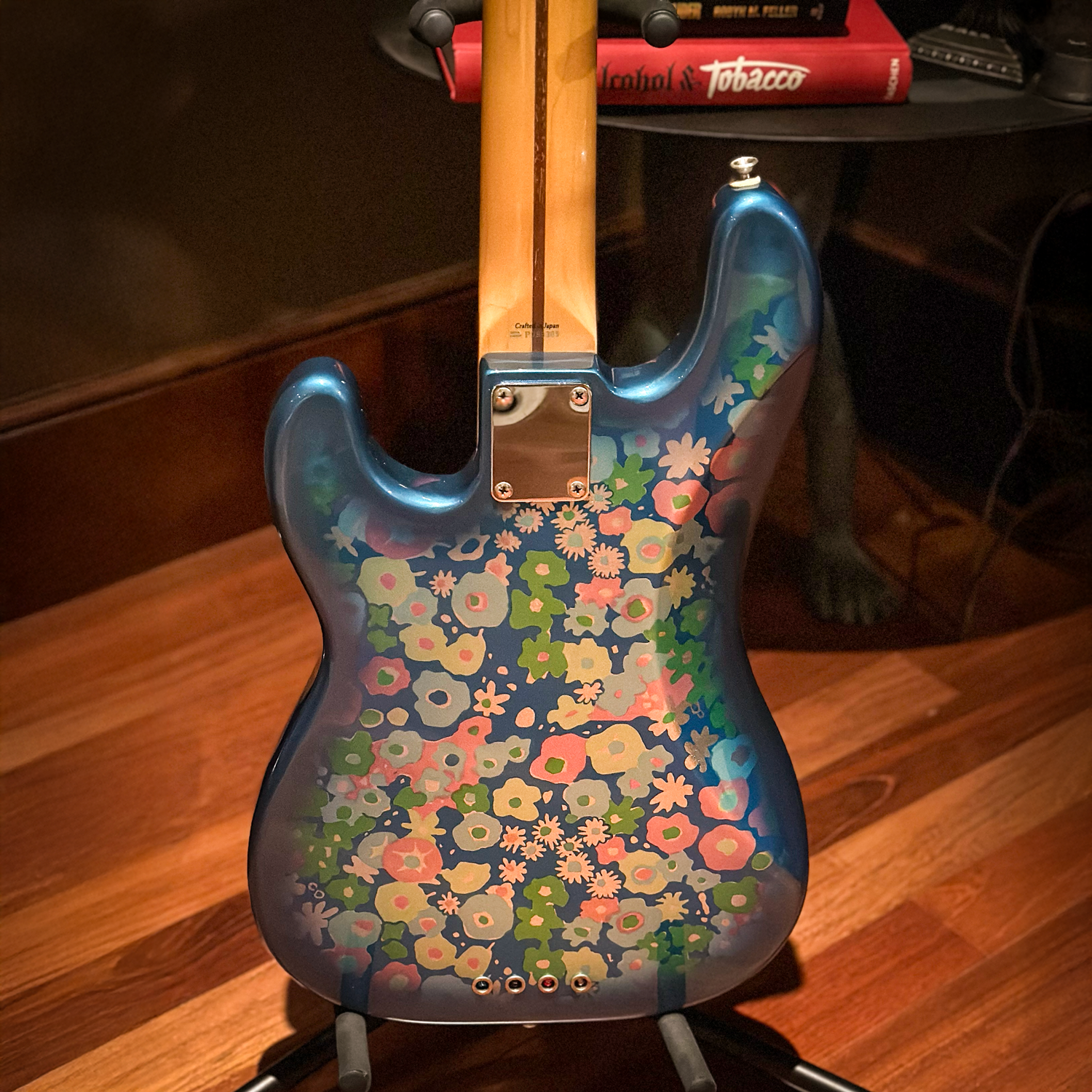 2001 Fender Japan Precision Bass body back