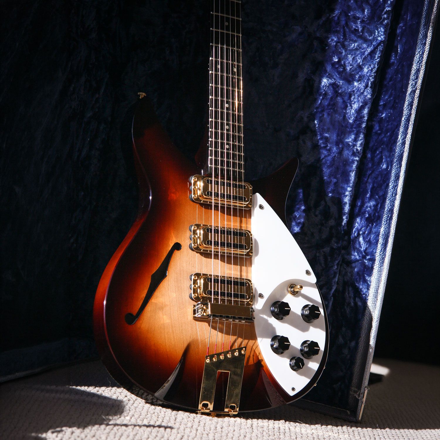 2004 Rickenbacker 350V63 and case
