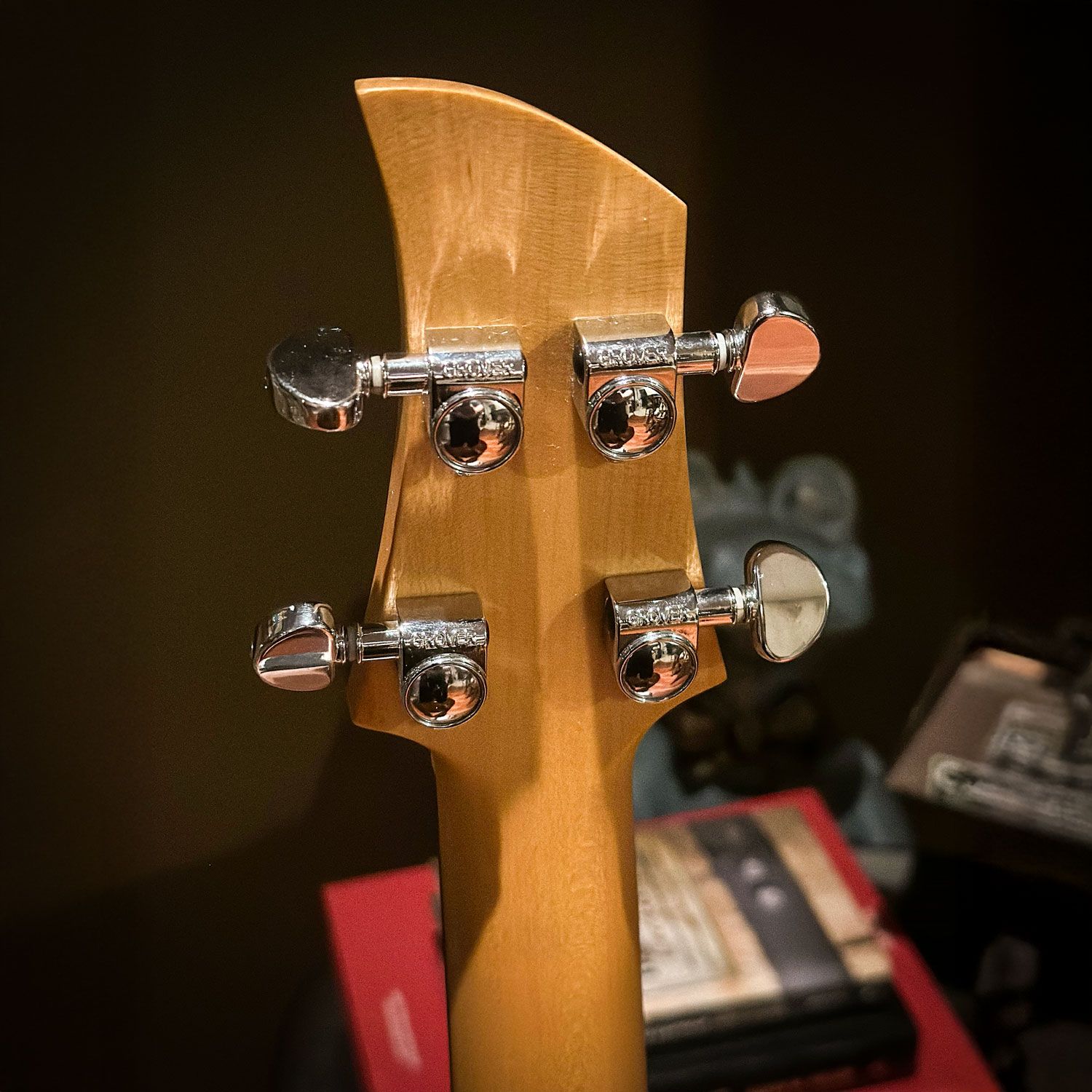 2008 Ampeg Dan Armstrong ADA4 headstock back