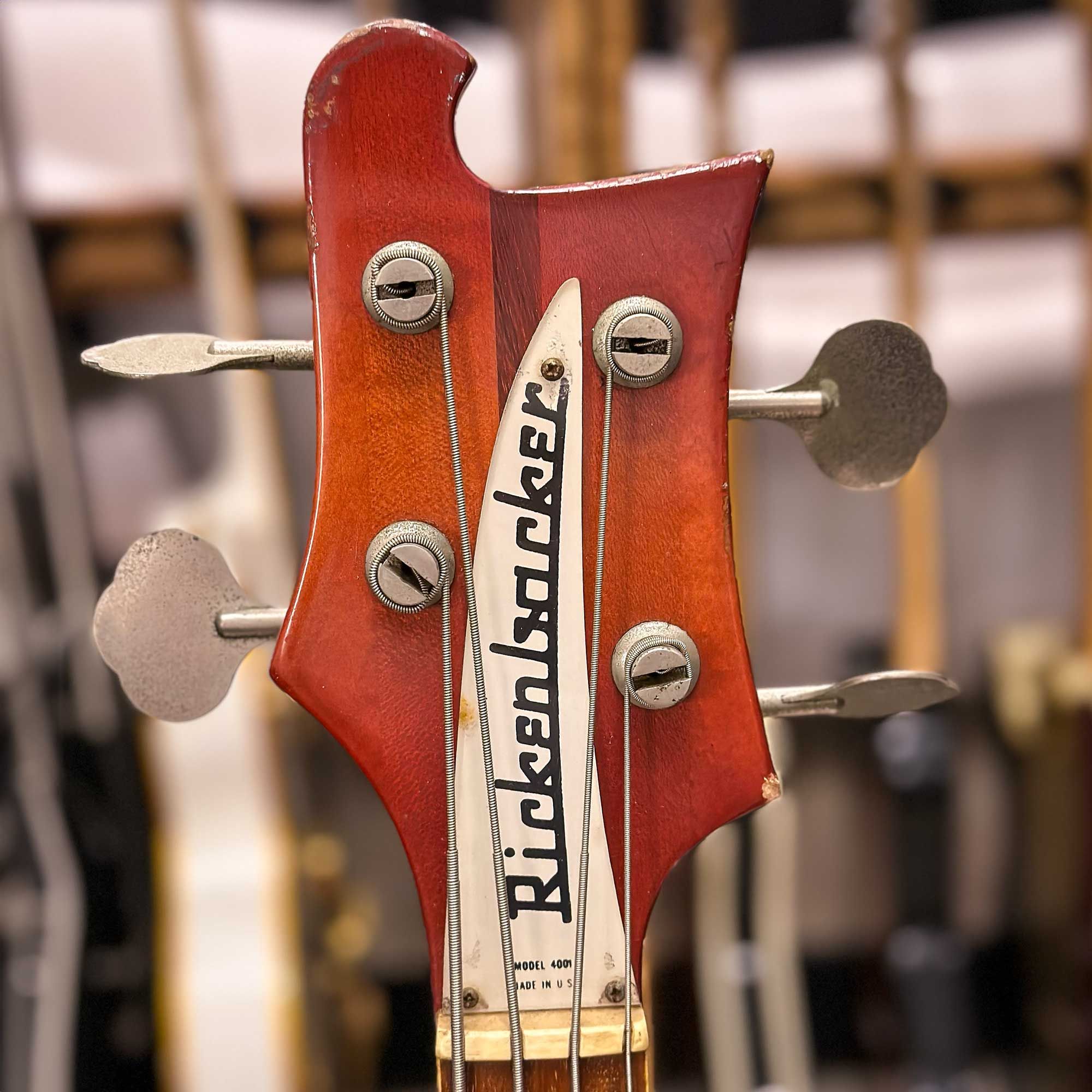 1972 Rickenbacker 4001 headstock