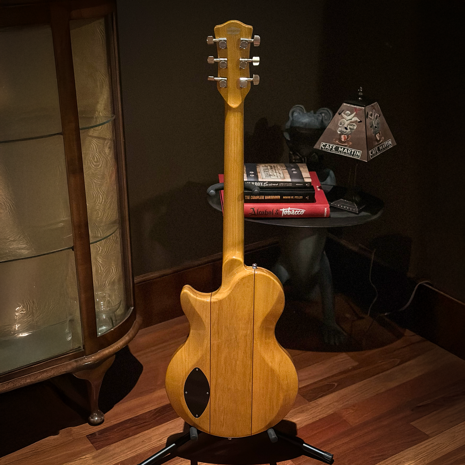 2013 Vox Japan Virage Butterfly Single Cut back