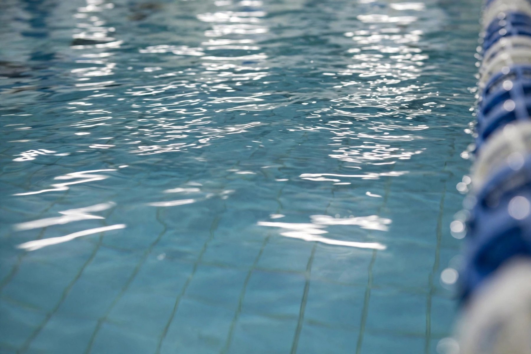 Close-up of pool water
