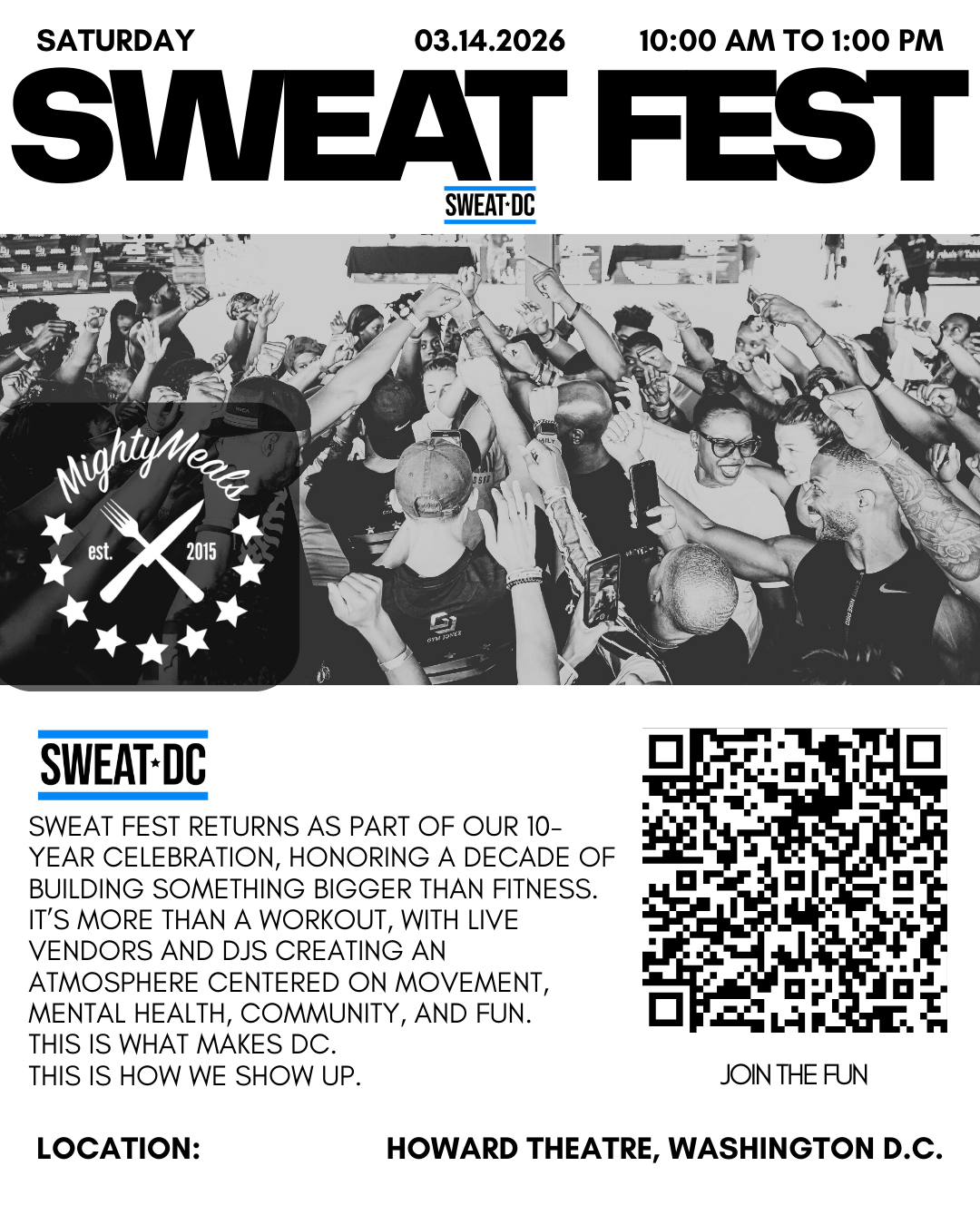 MightyMeals Is Heading to SWEAT FEST This Saturday
