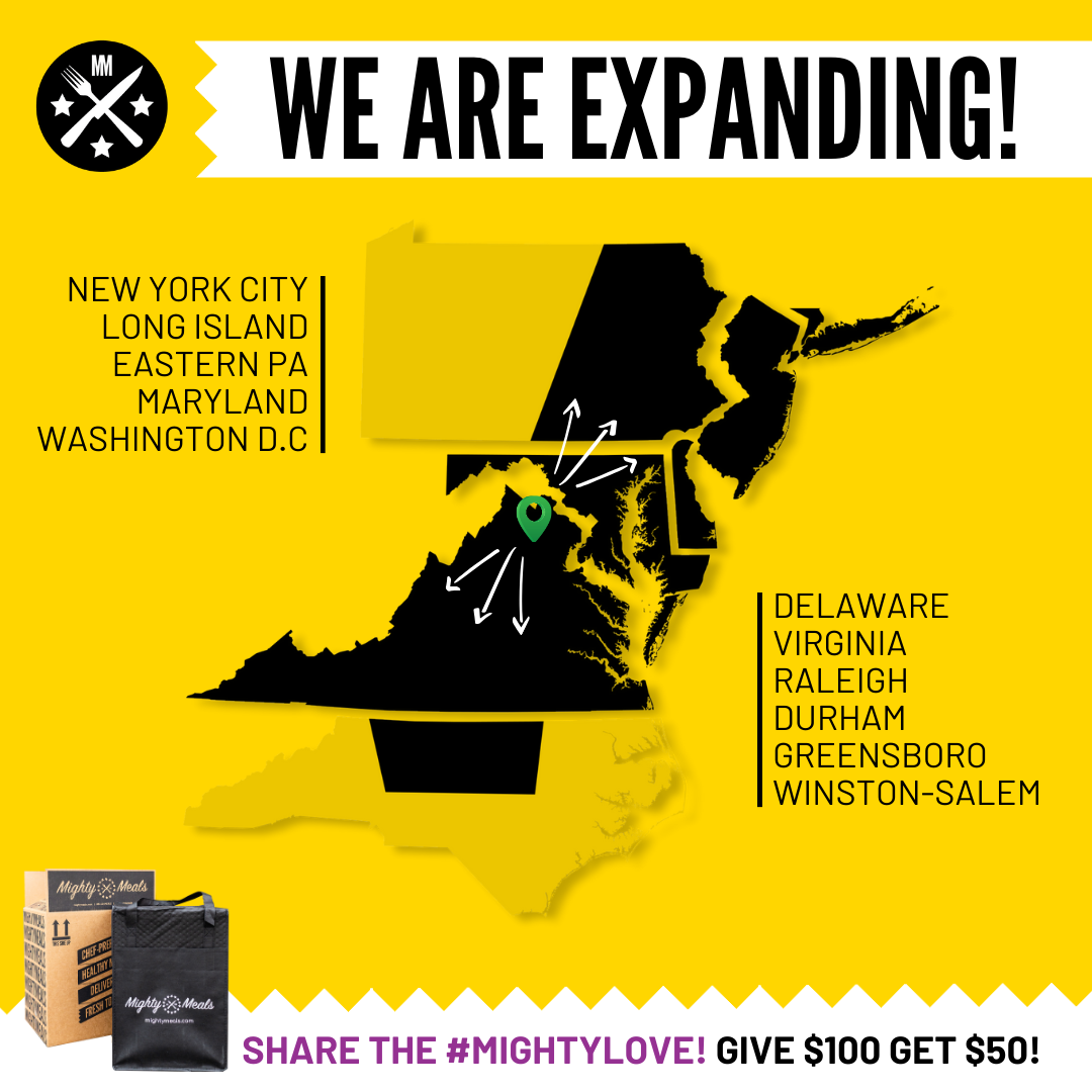 MightyMeals Announces Major Expansion, Bringing Healthy Meals to 5 New States