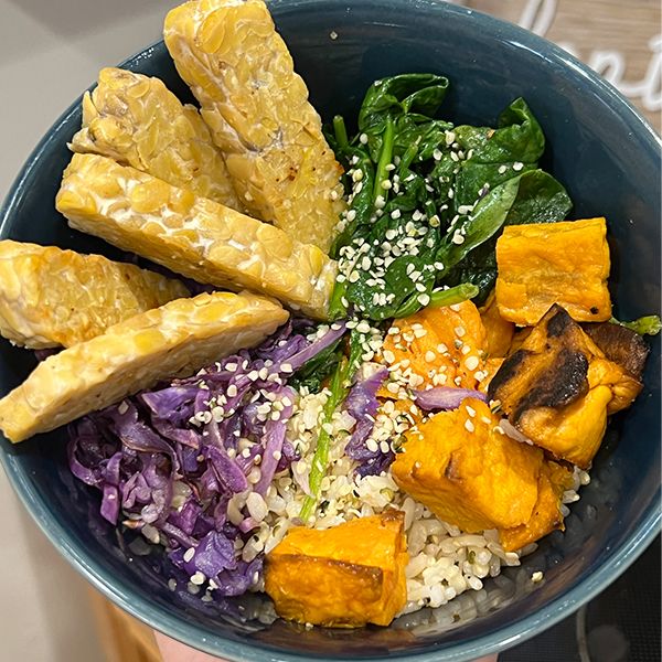 10-Minute Vegan Buddha Bowl Recipe