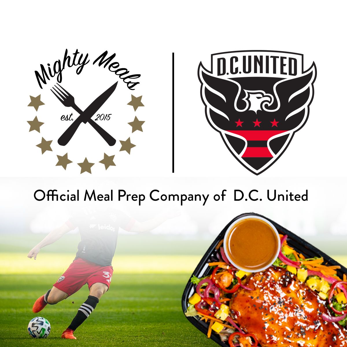 MightyMeals is the New Official Meal Prep Company of D.C. United