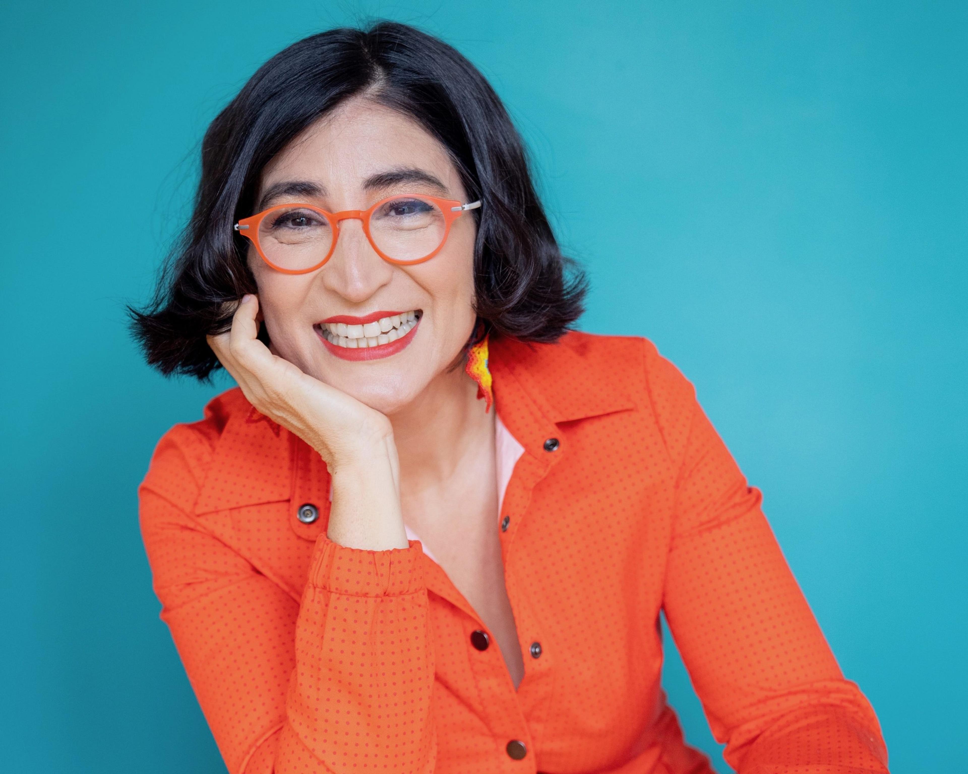 Negin Farsad smiling