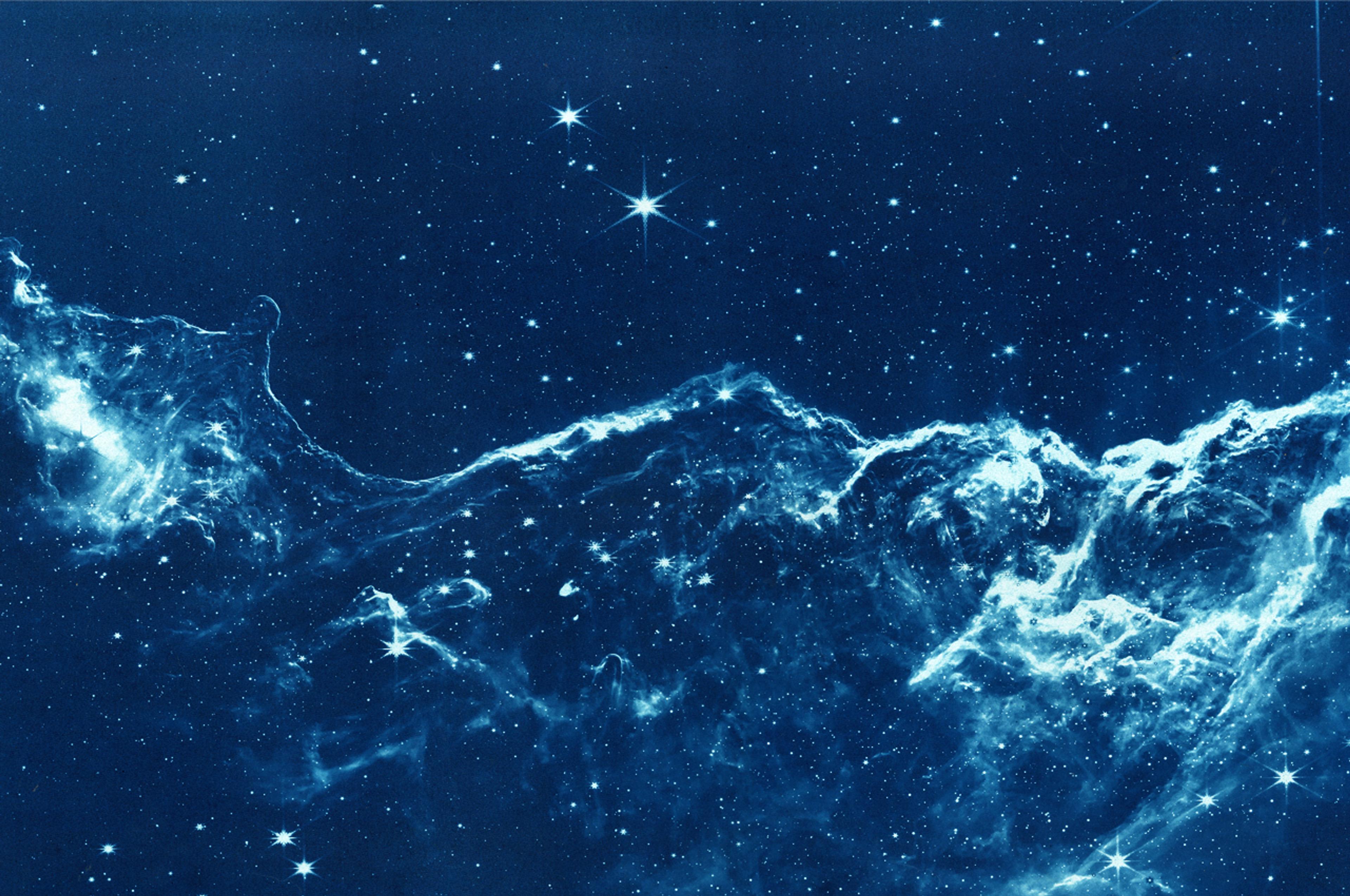 The Carina Nebula from the series Ad/Lucem (towards the light), 2024 © Cecilia Ömalm & Göran Östlin