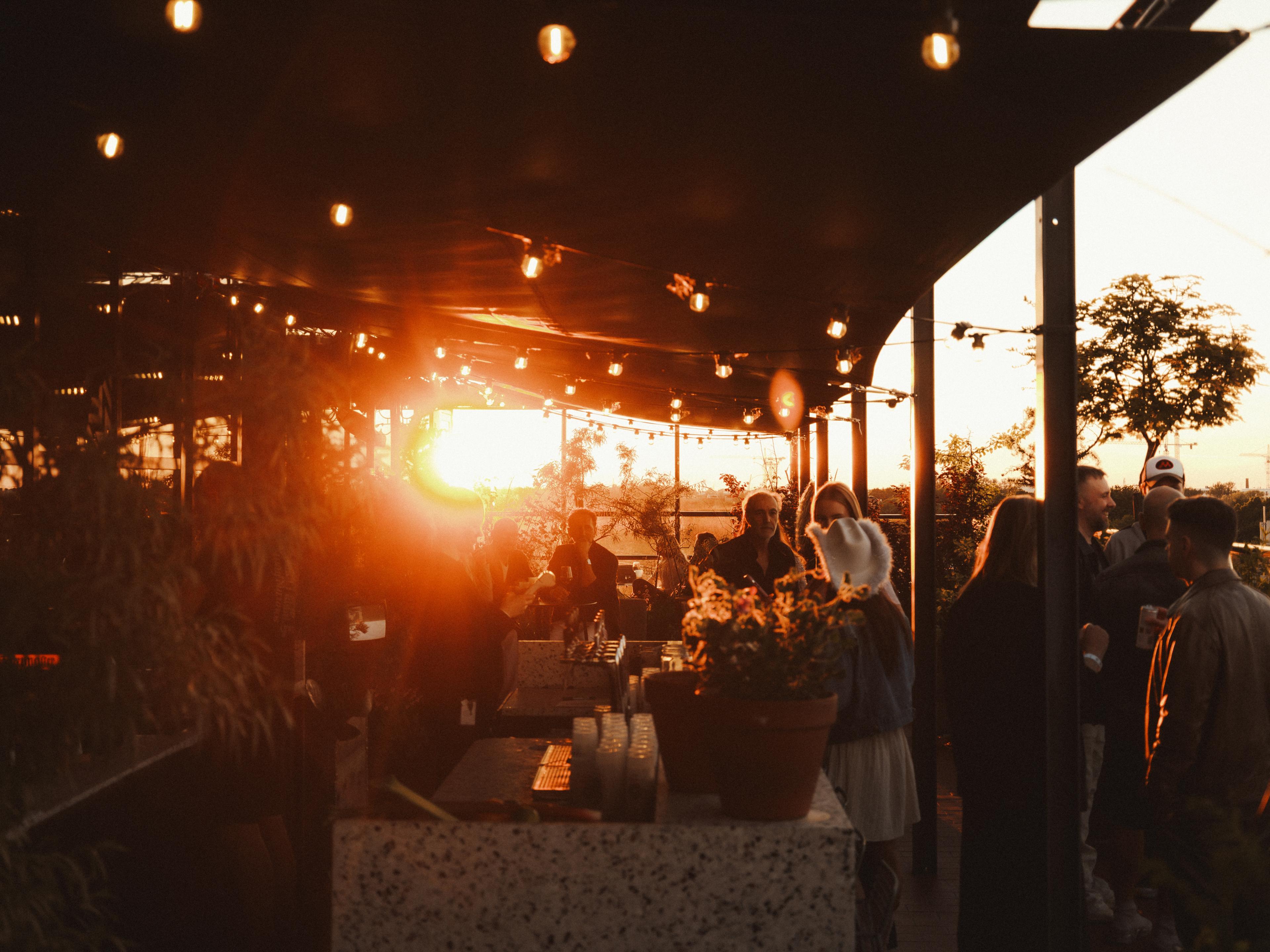 Rooftop bar