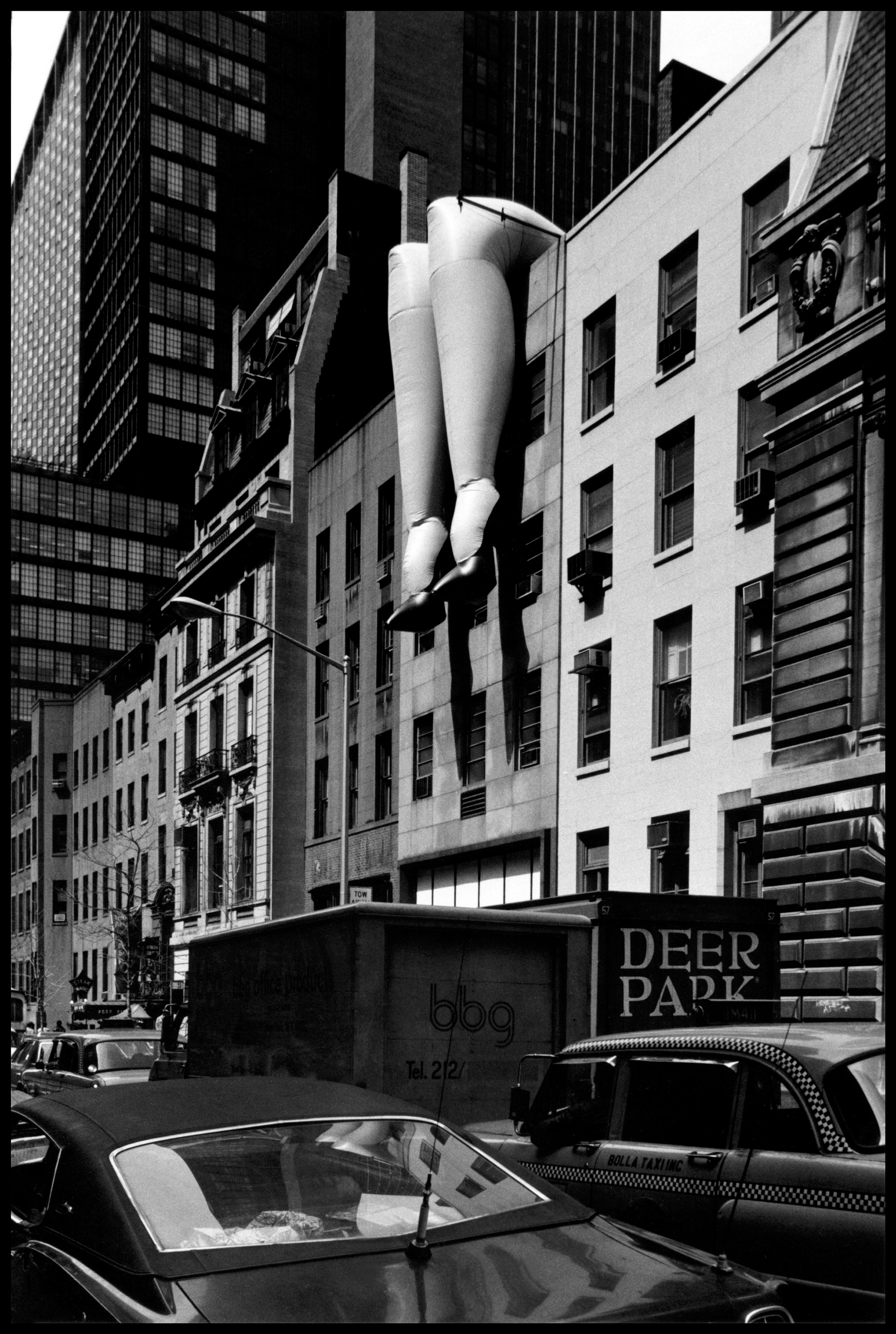 艺术家安·斯拉维特·戈登的雕塑，美国，纽约，1978 © 艾略特·厄威特 / 玛格南图片社